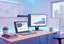 Customer onboarding process workflow on a laptop showing a welcome kickoff, setup checklist, and first-value milestone for a new customer account