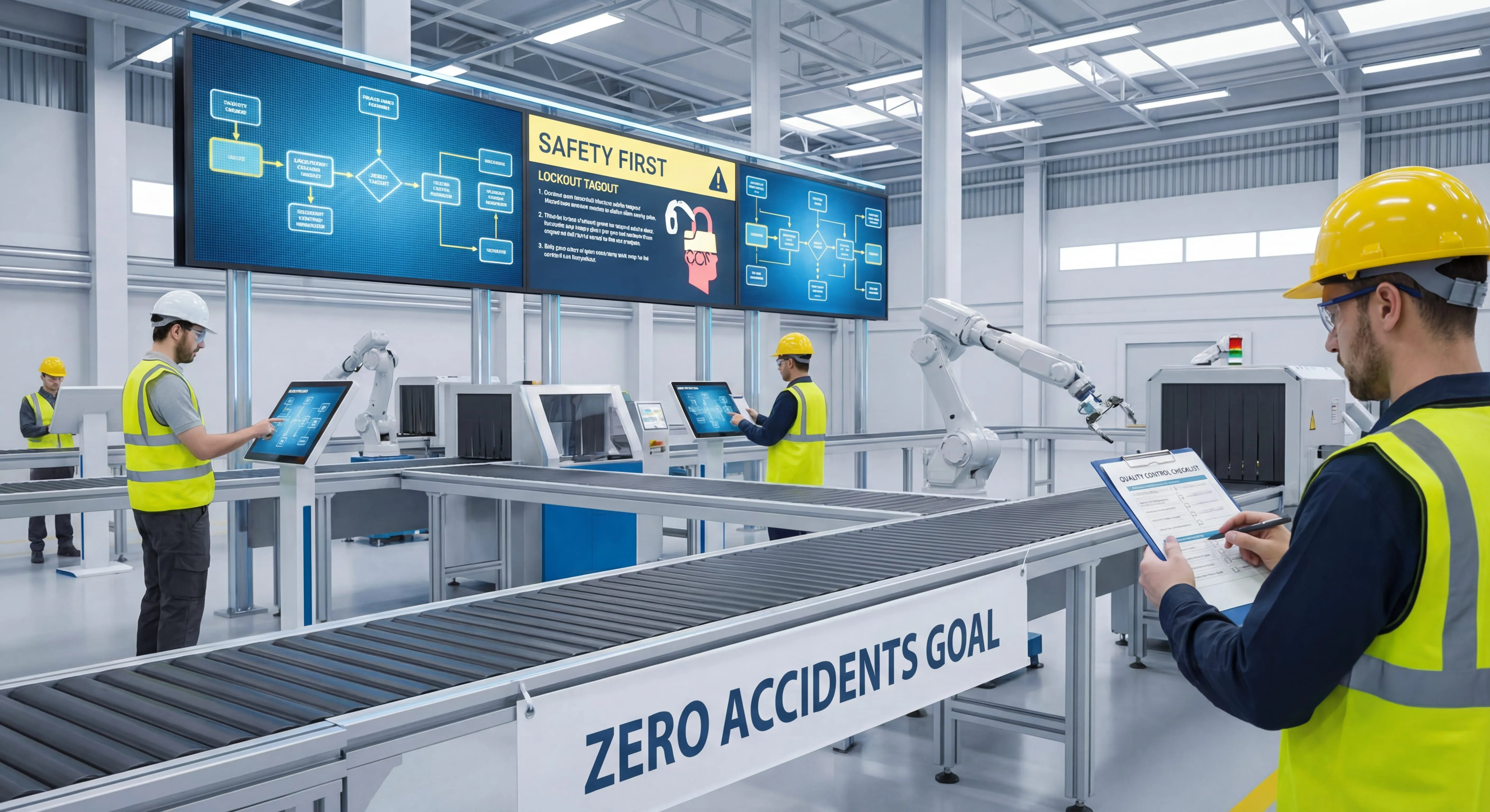 Manufacturing SOP examples for quality control, assembly, and safety procedures