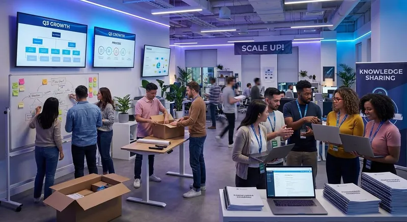 Operations documentation for growing companies with team collaboration and scaling business processes