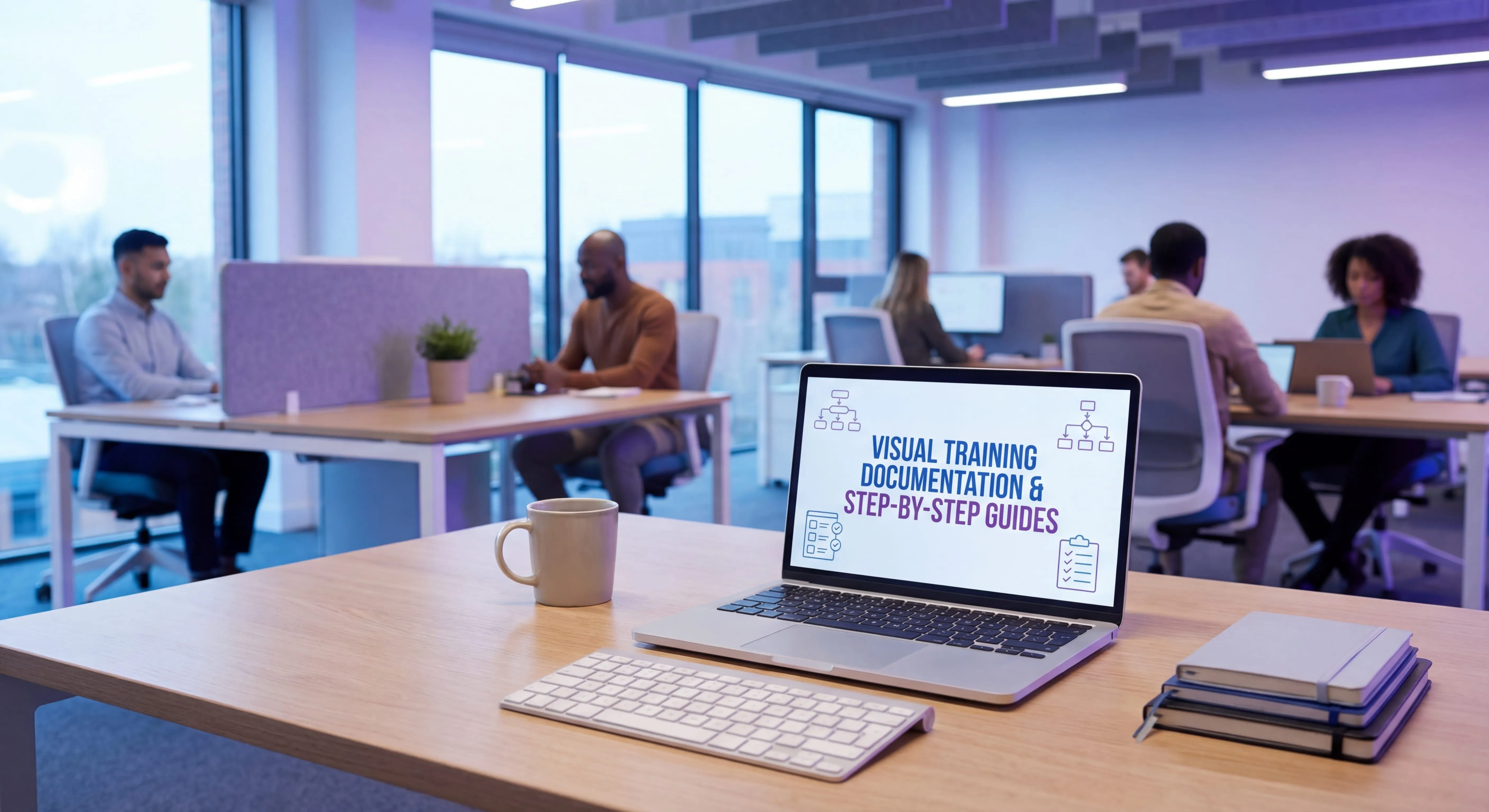 Modern training documentation best practices with visual guides and step-by-step instructions
