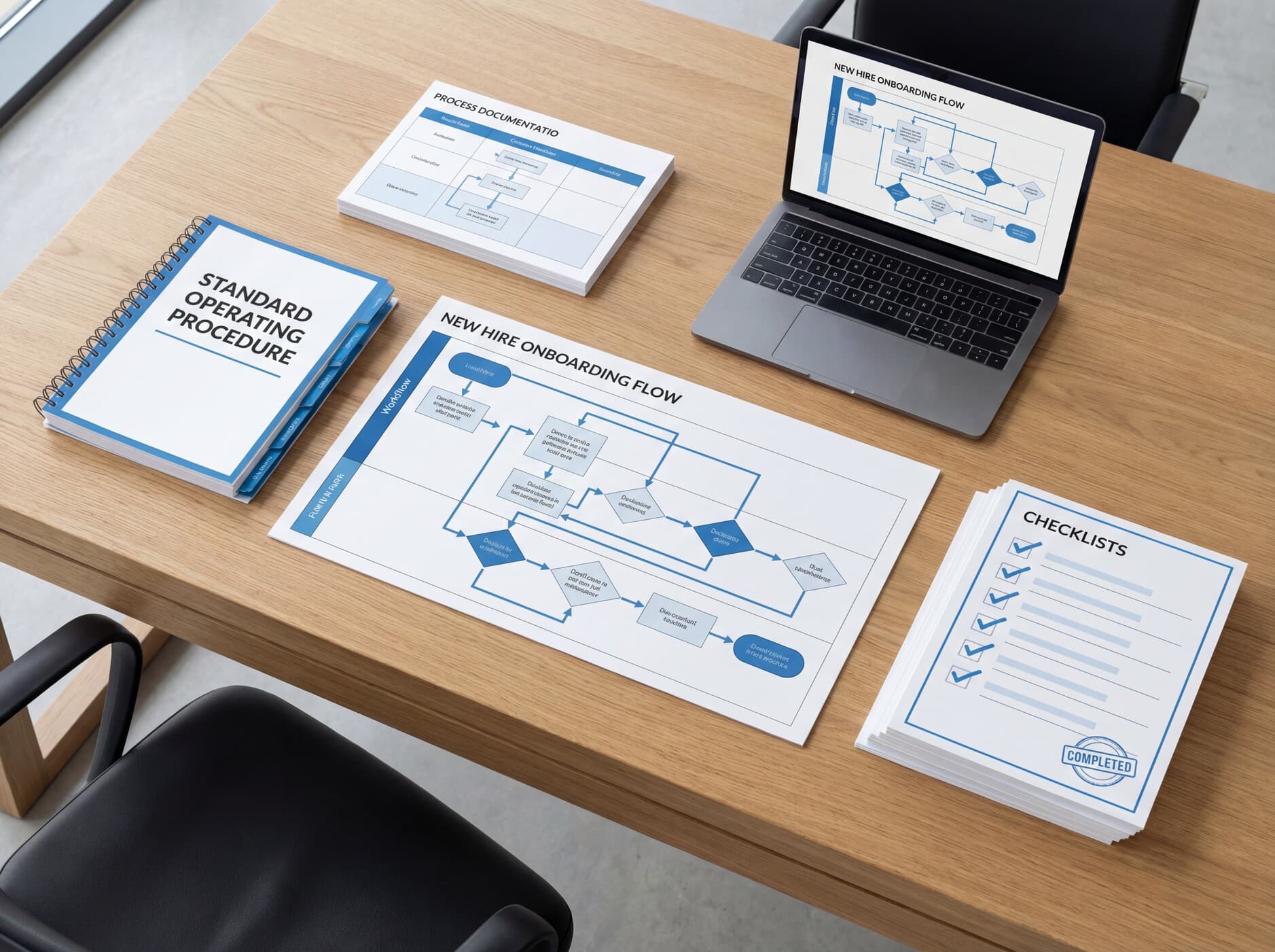 Free process documentation templates including SOPs, workflows, and checklists