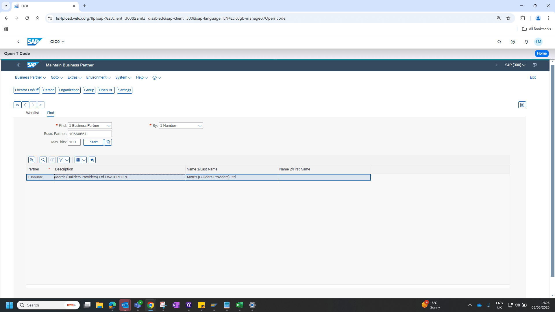 Step #4: Double-click on the account number