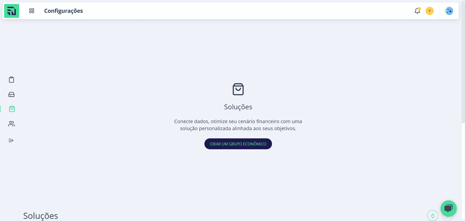 Step #15: Cliquem em "Criar um novo Grupo Econômico":