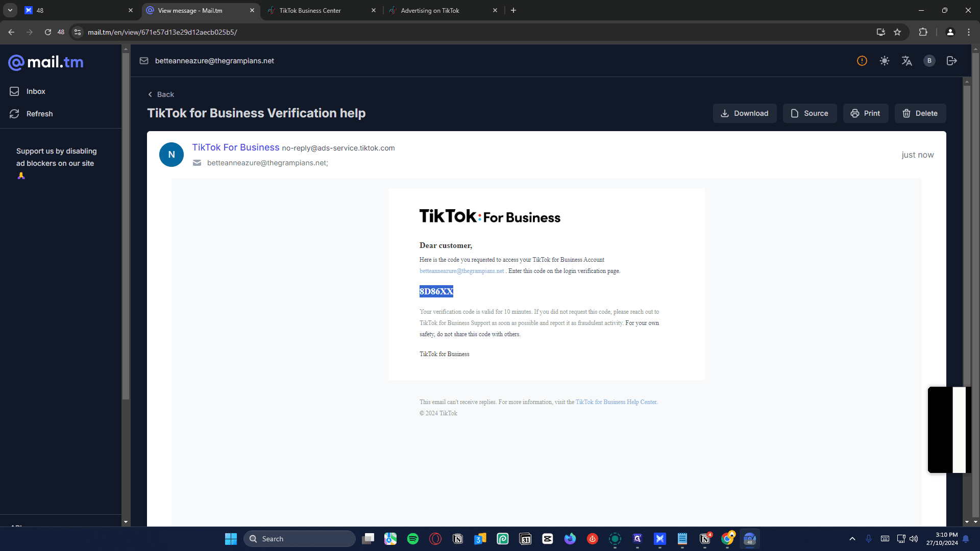 Step #10: Copy the code
