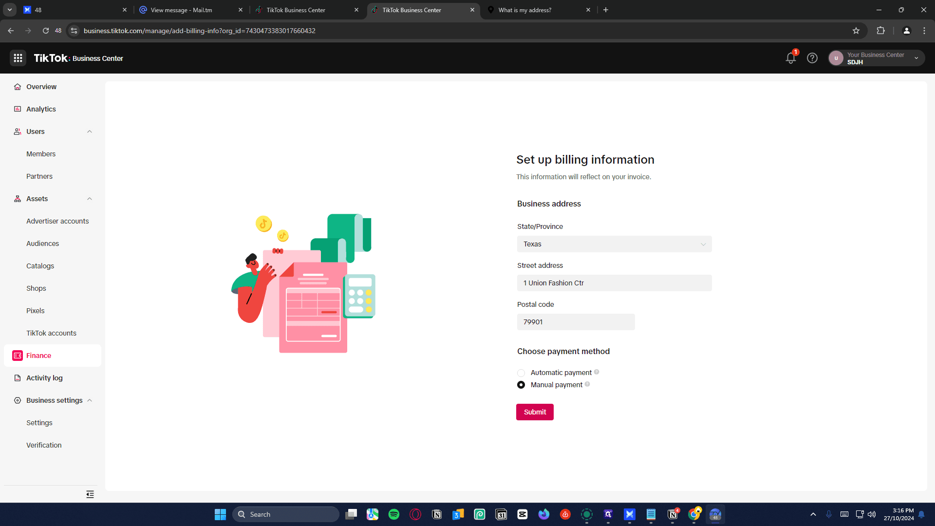 Step #35: Click on "Submit"