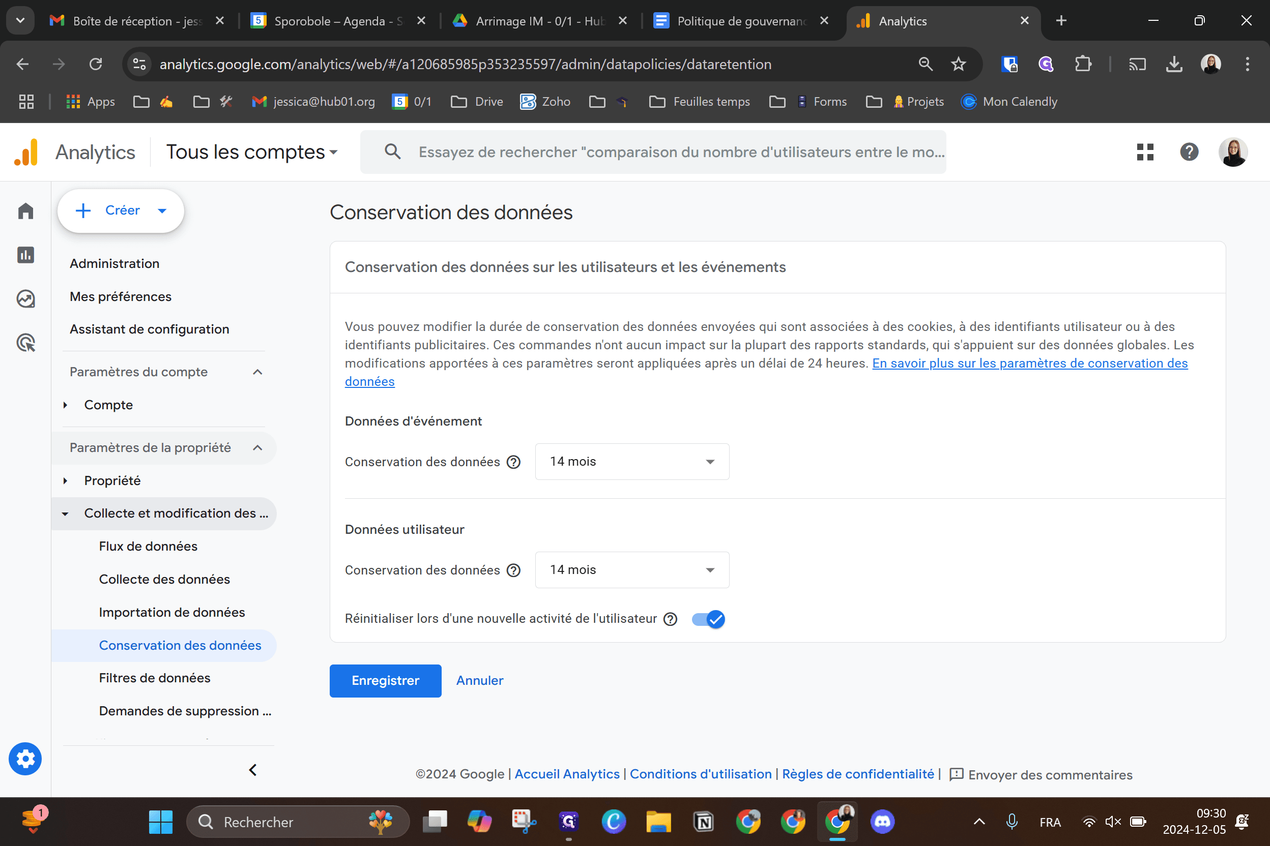 Step #6: Faites glisser "Données utilisateur"