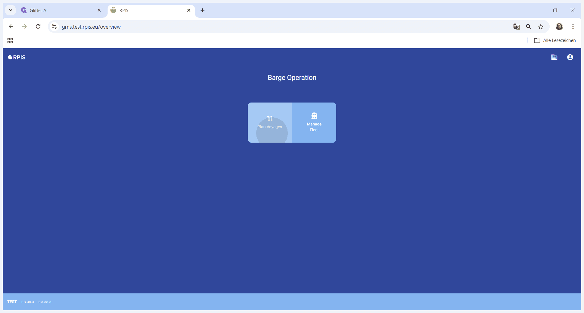Step #1: Once you have logged in to RPIS, go to the ‘Plan Voyages’ section.