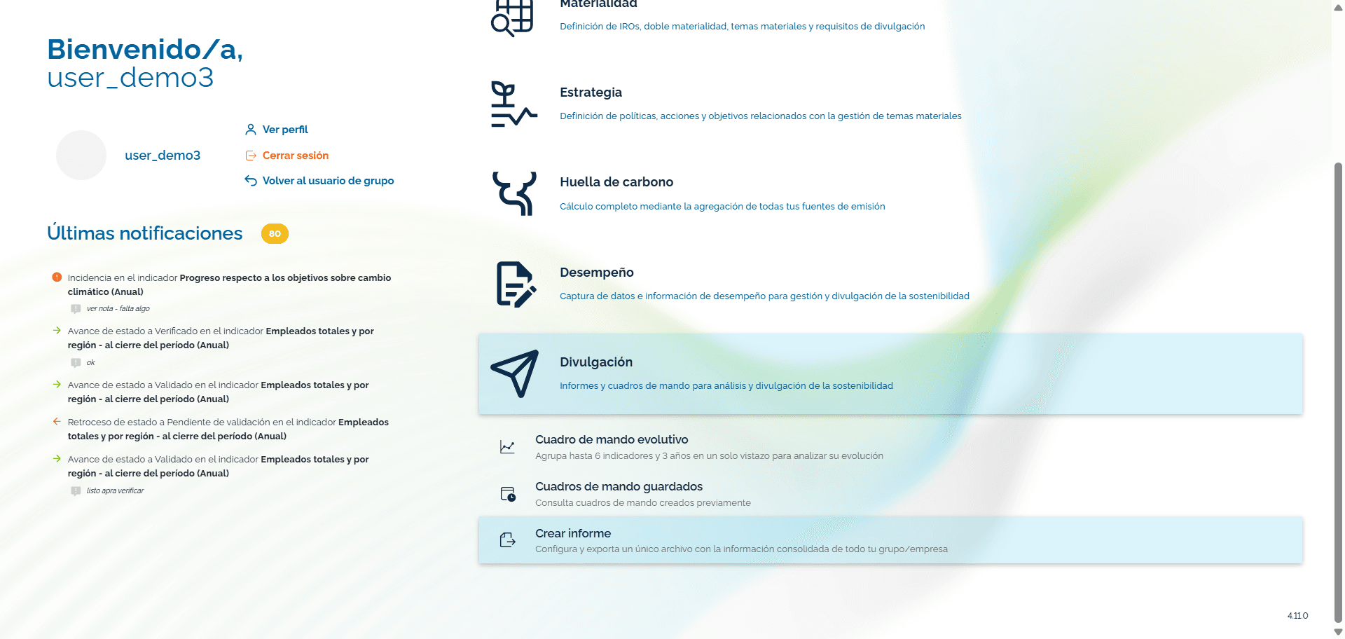 Step #2: Luego, hacer clic en "Crear informe".