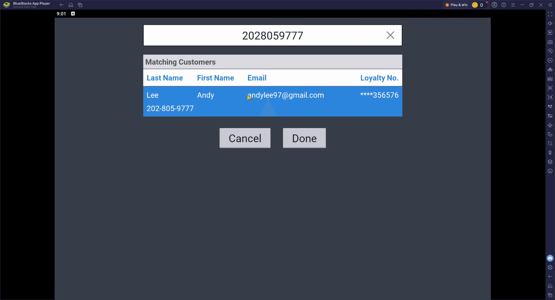 Step #6: Highlight the guest account. Click the Done button.