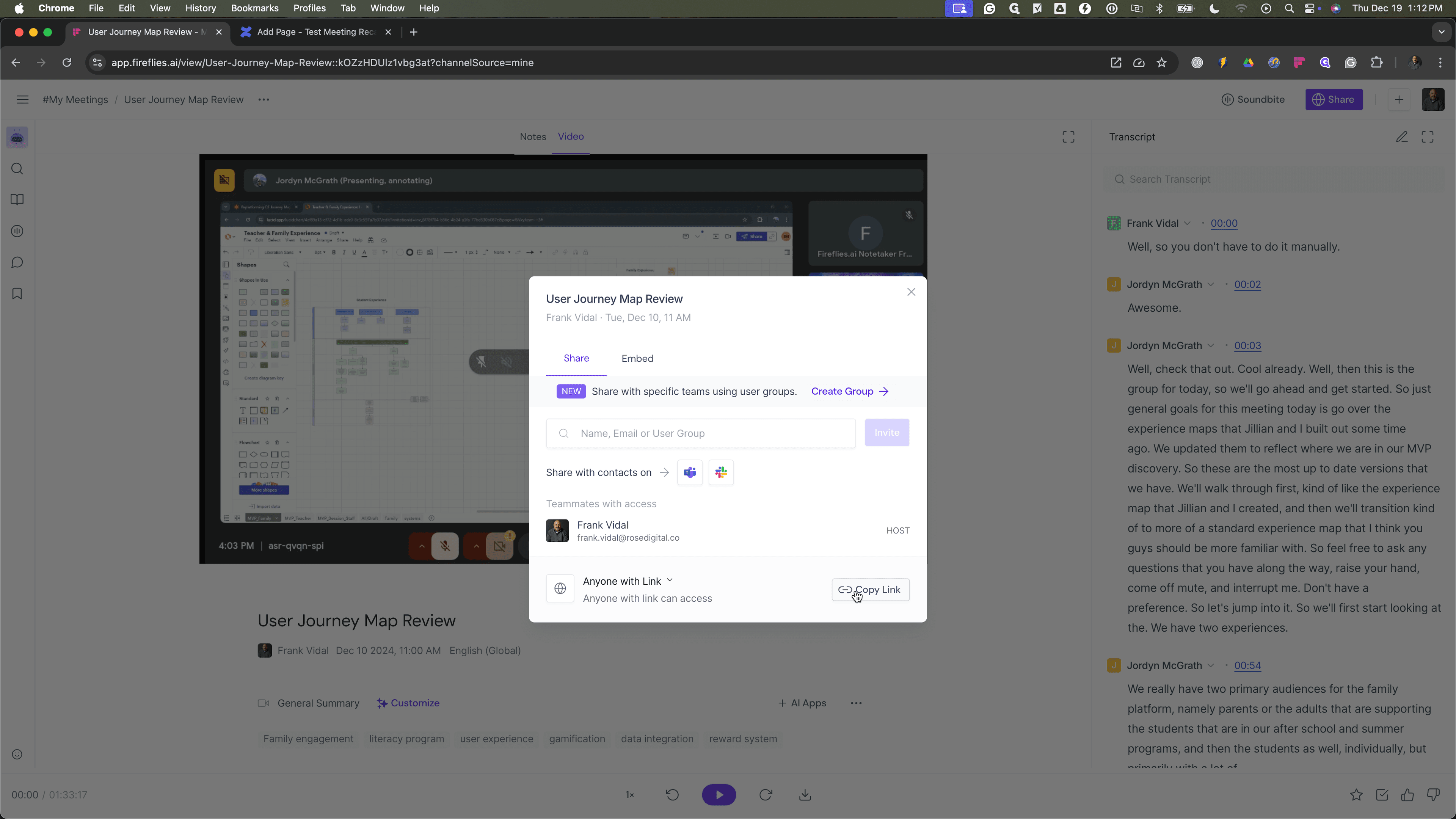Step #14: Click on "Copy Link"