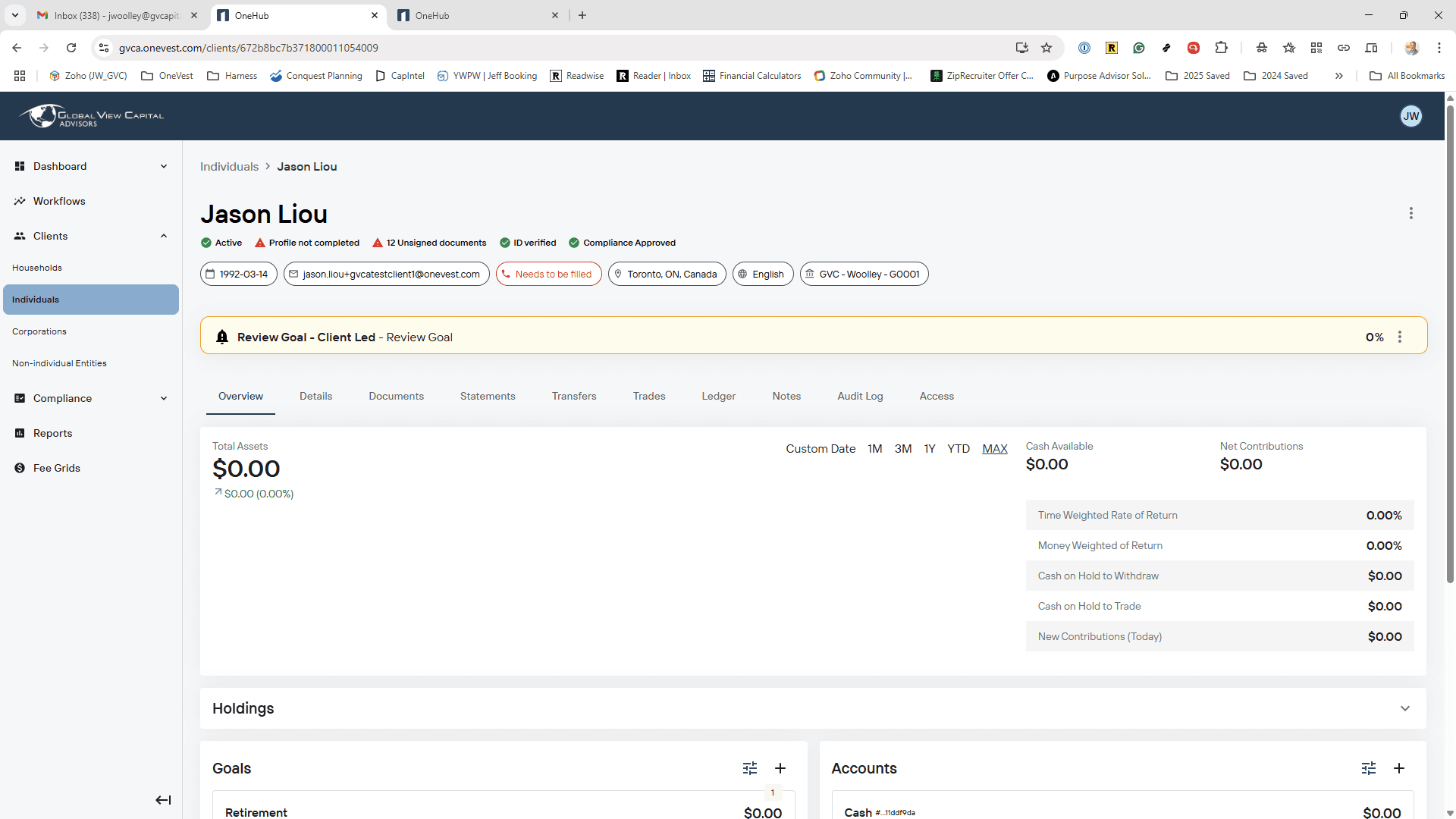 Step #1: Click on "Transfers"