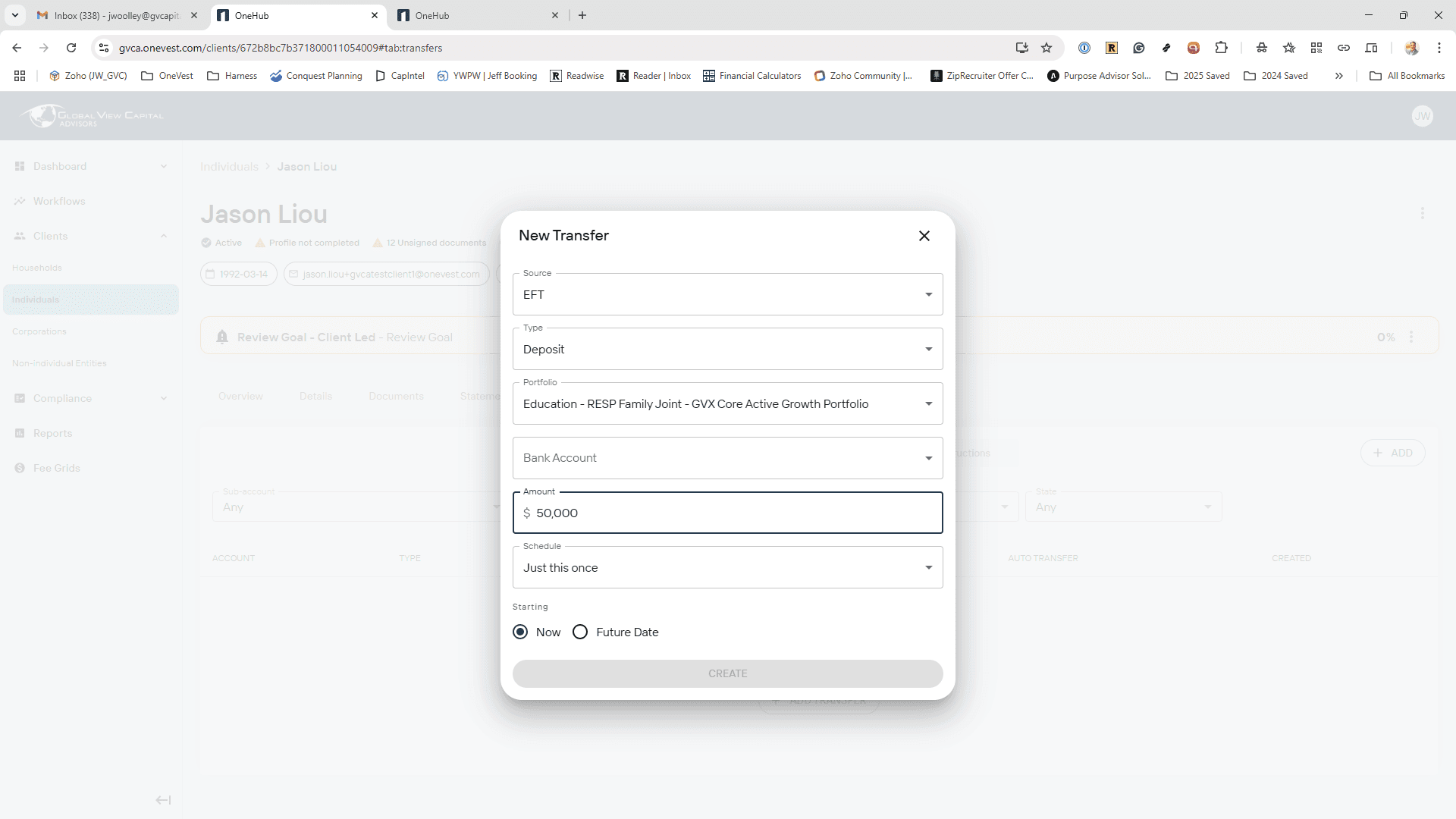 Step #4: Click on "CREATE" button.