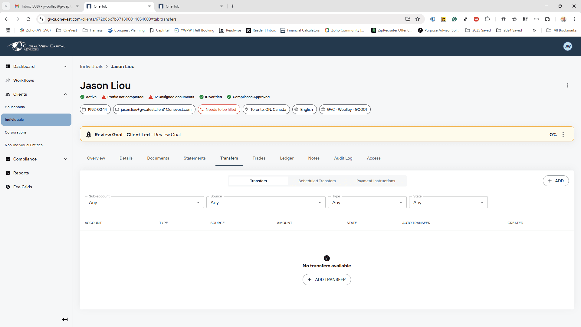 Step #9: Setting Recurring Withdrawals