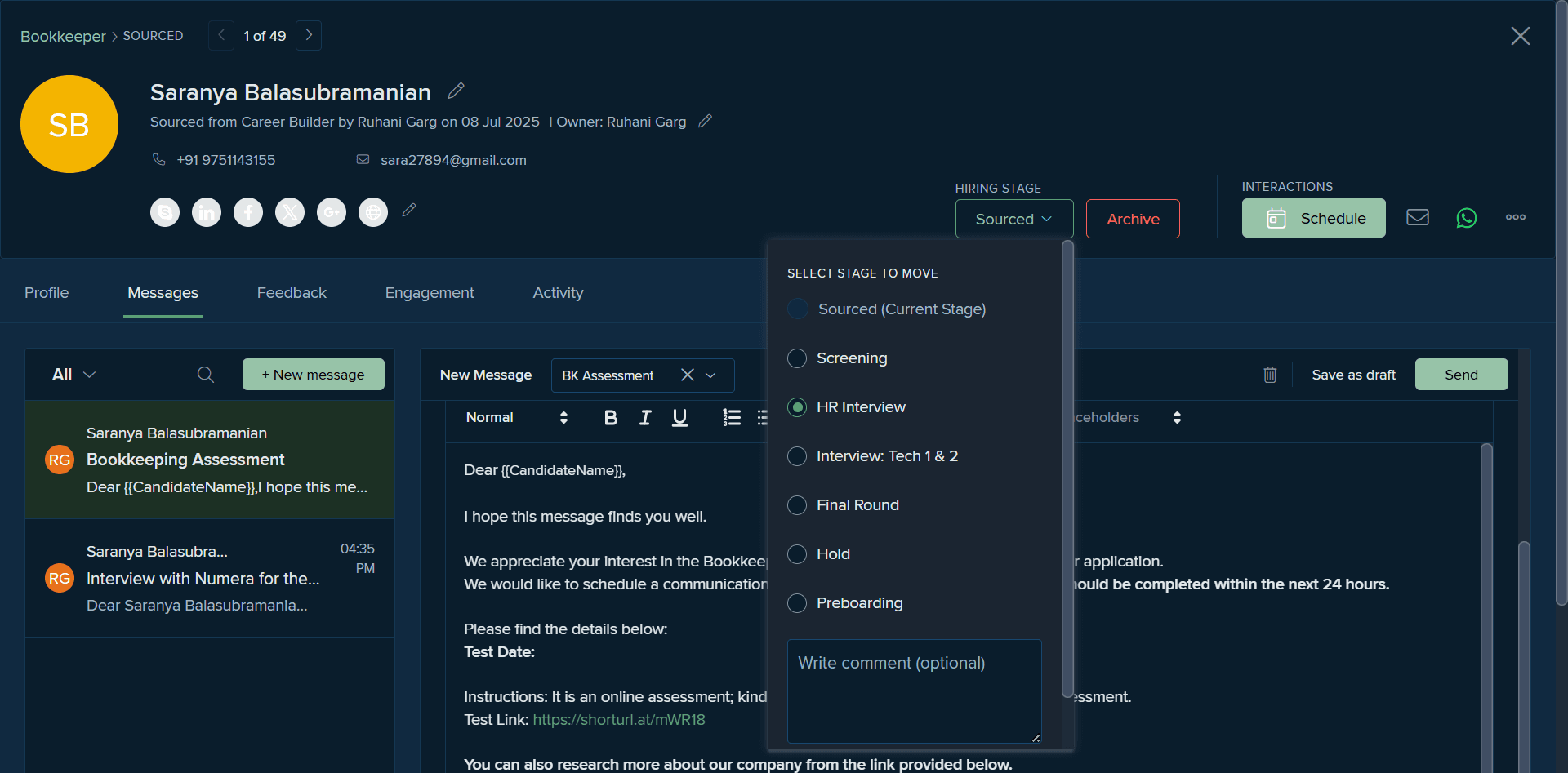Step #33: Click on "Activity"