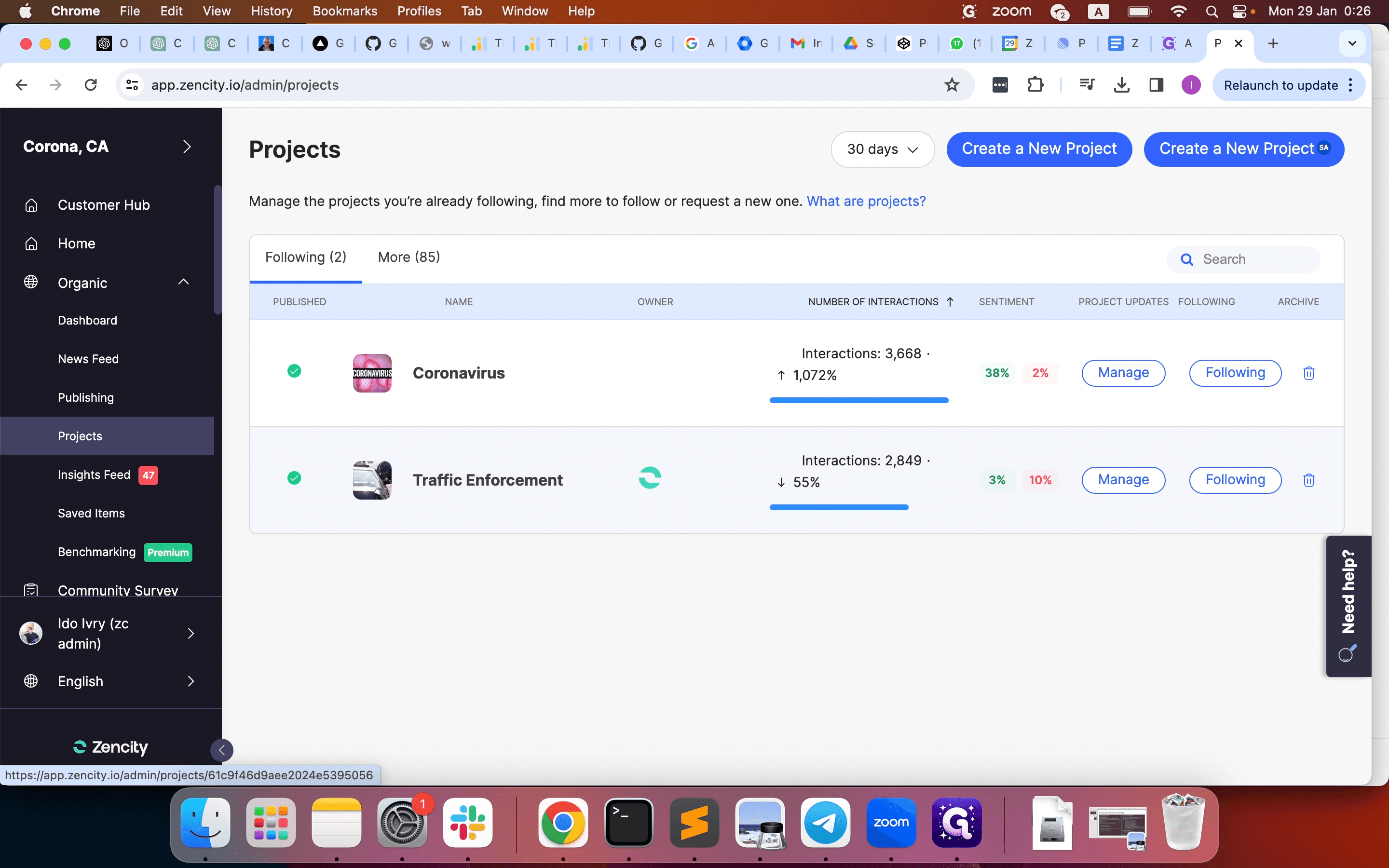 Step #9: Click "Traffic Enforcement"