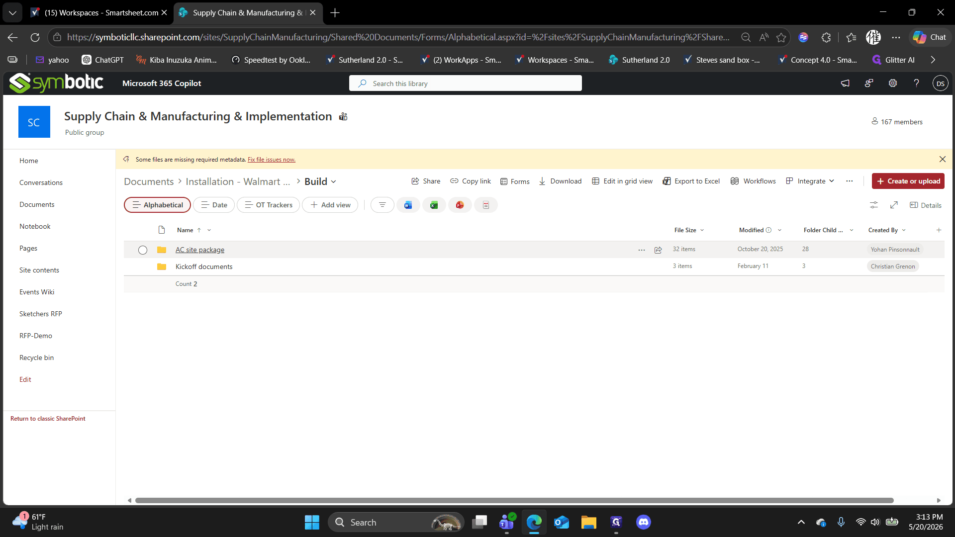 Step #2: Navigate into the AC site package folder.