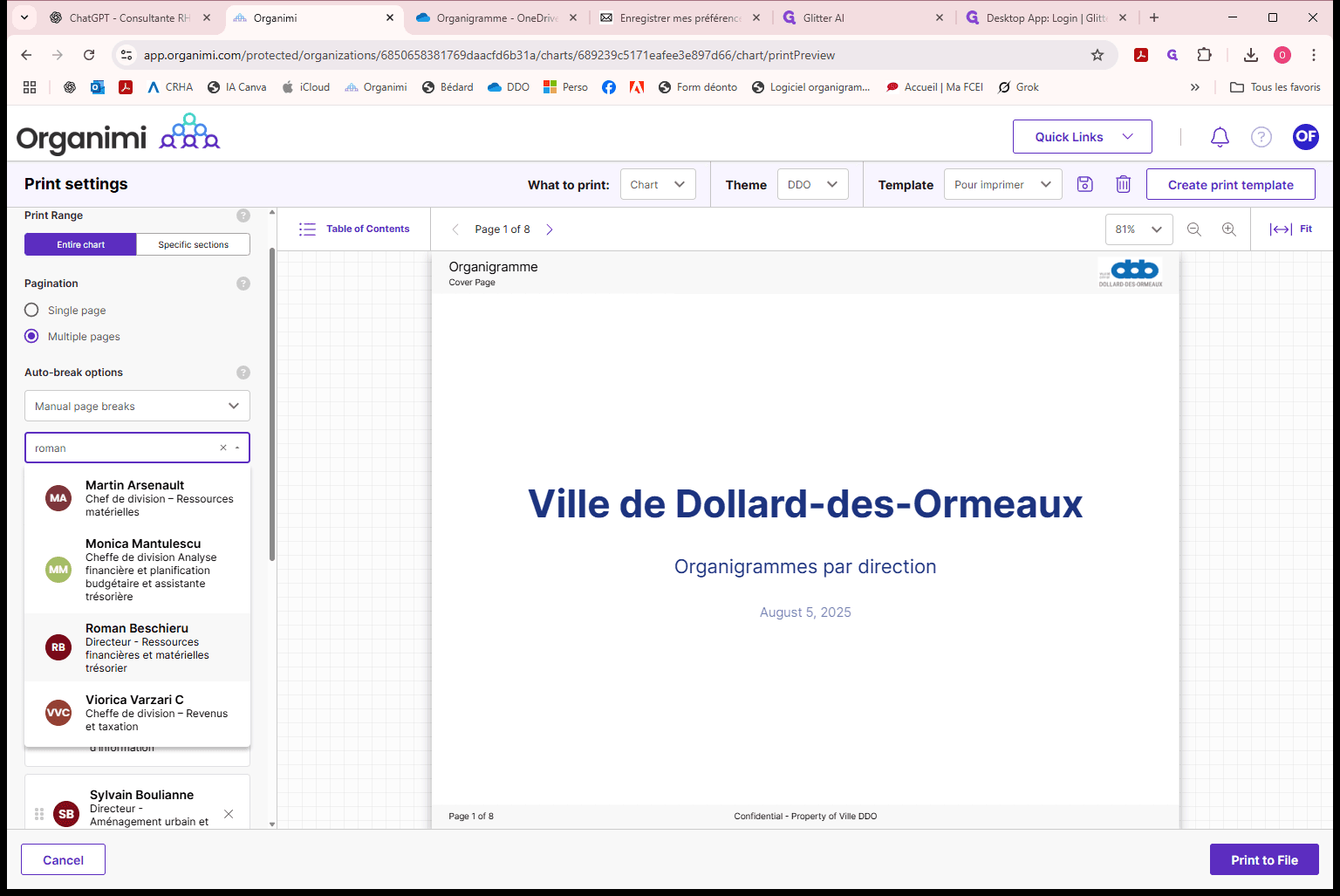 Step #36: Cliquez sur "Directeur - Ressources"