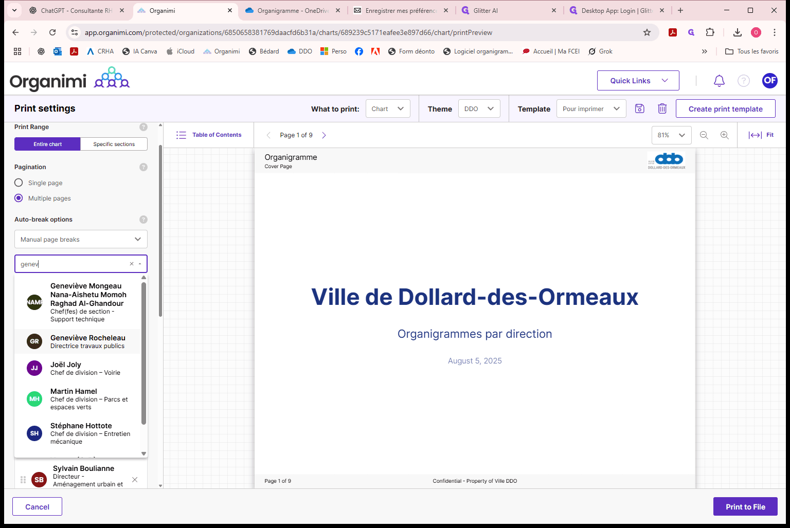 Step #38: Cliquez sur "Geneviève Rocheleau"