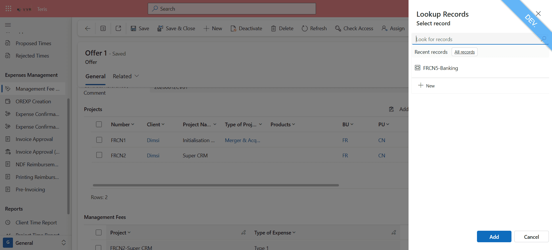 Step #10: Select the project you want.