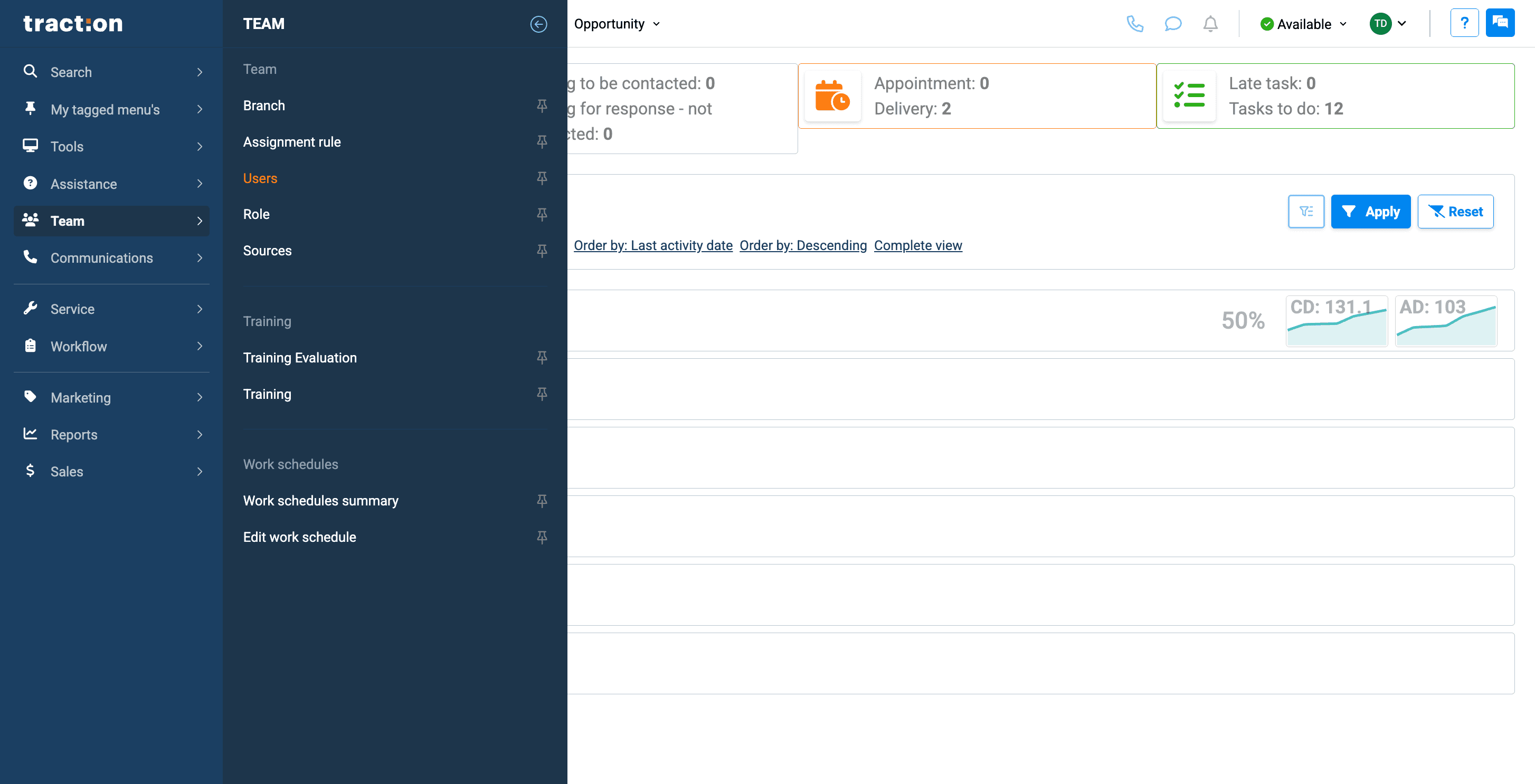 Step #2: and click on Users.