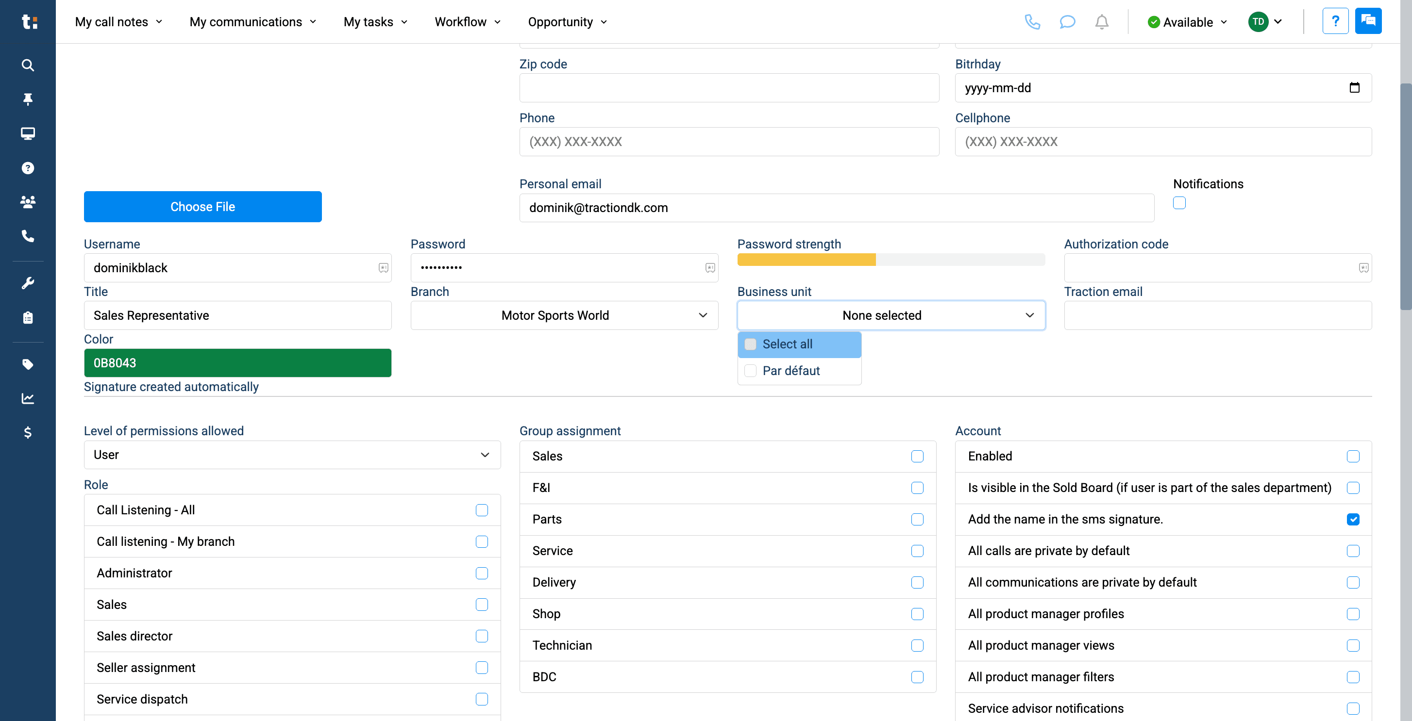Step #12: Next, select "All" under Business Unit.