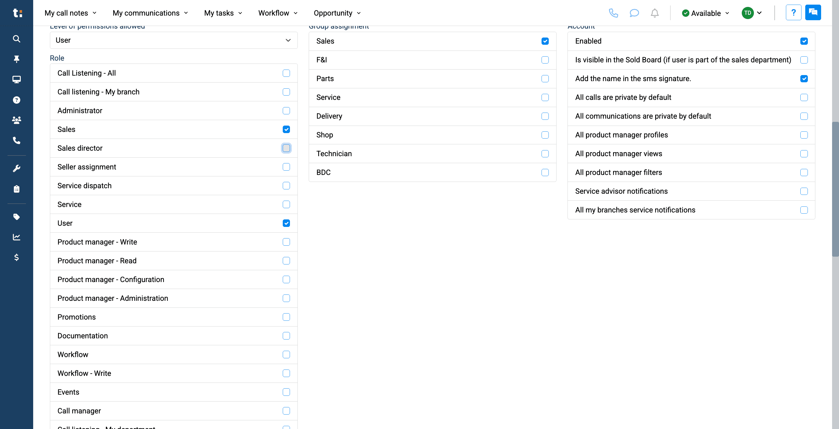 Step #21: Afterward, depending on their department, you can assign them the roles they need for their user account.