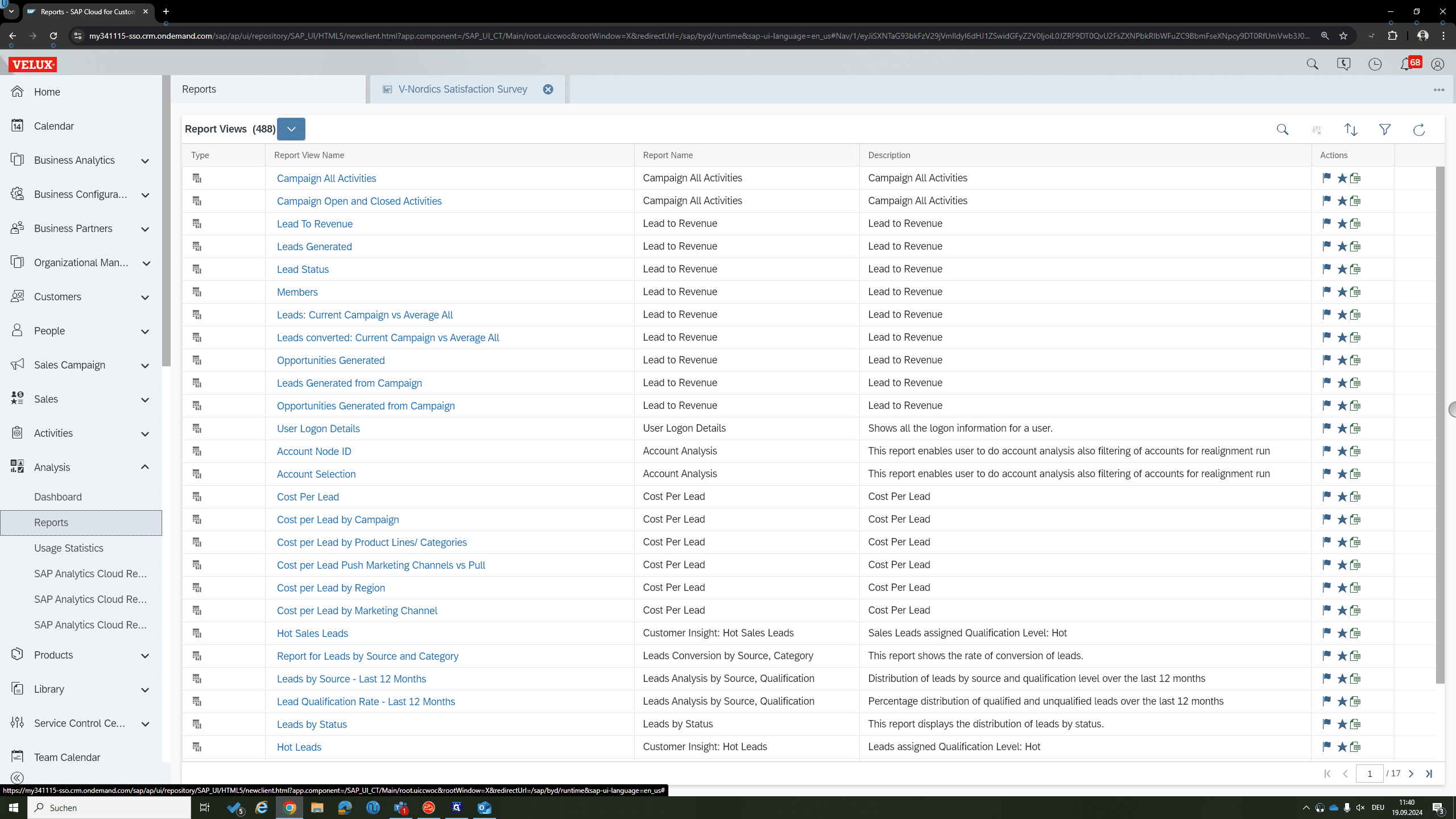 Step #2: First, change from Report Views to Reports.