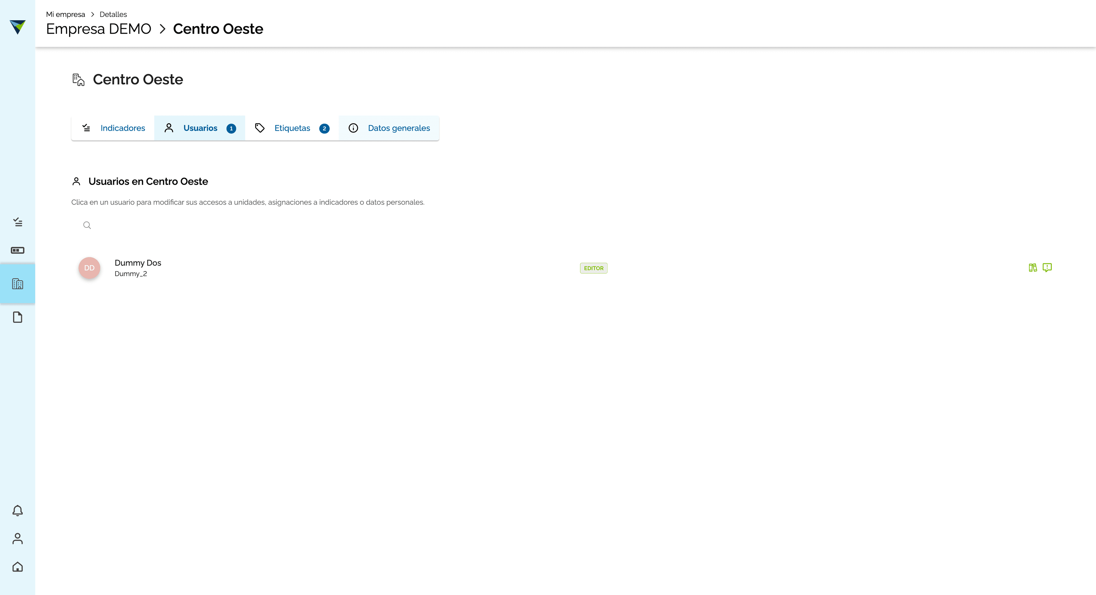 Step #52: Hagan clic en "Datos generales"