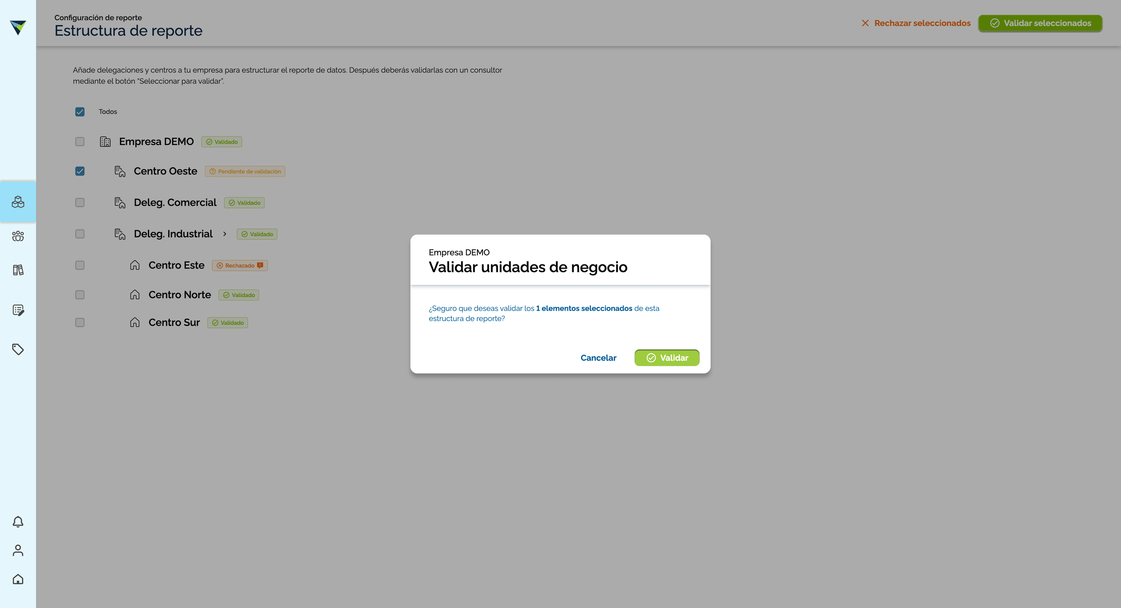 Step #77: Hagan clic en "Validar"