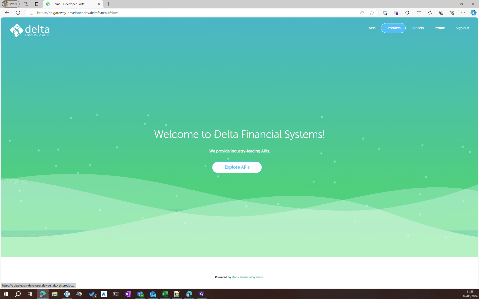Step #4: Click "Products"