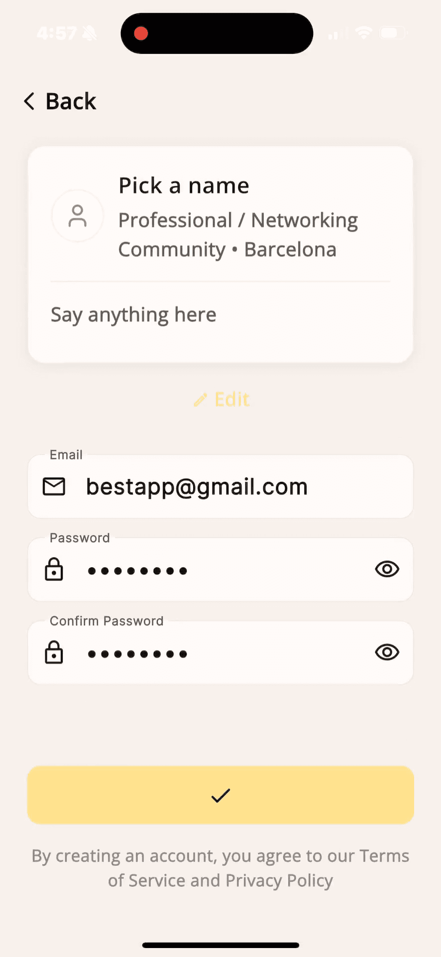 Step #11: Tap Allow to enable necessary device permissions like notifications.