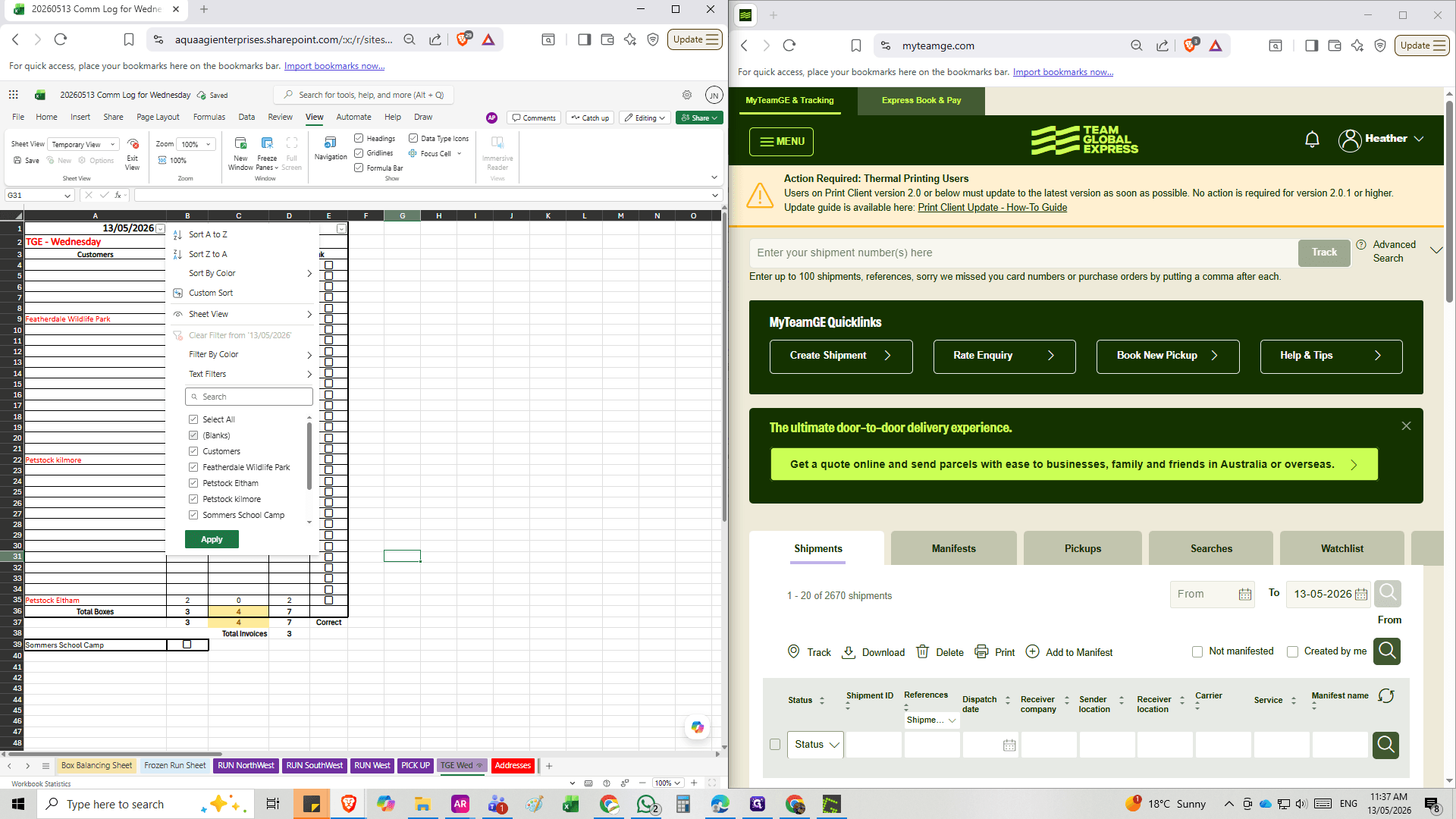 Step #2: Click select all to deselect everything, and then click it again to reselect everything. This ensures that nothing is missing when you perform your check. Select ( Blanks ) to filter out blank Rows.