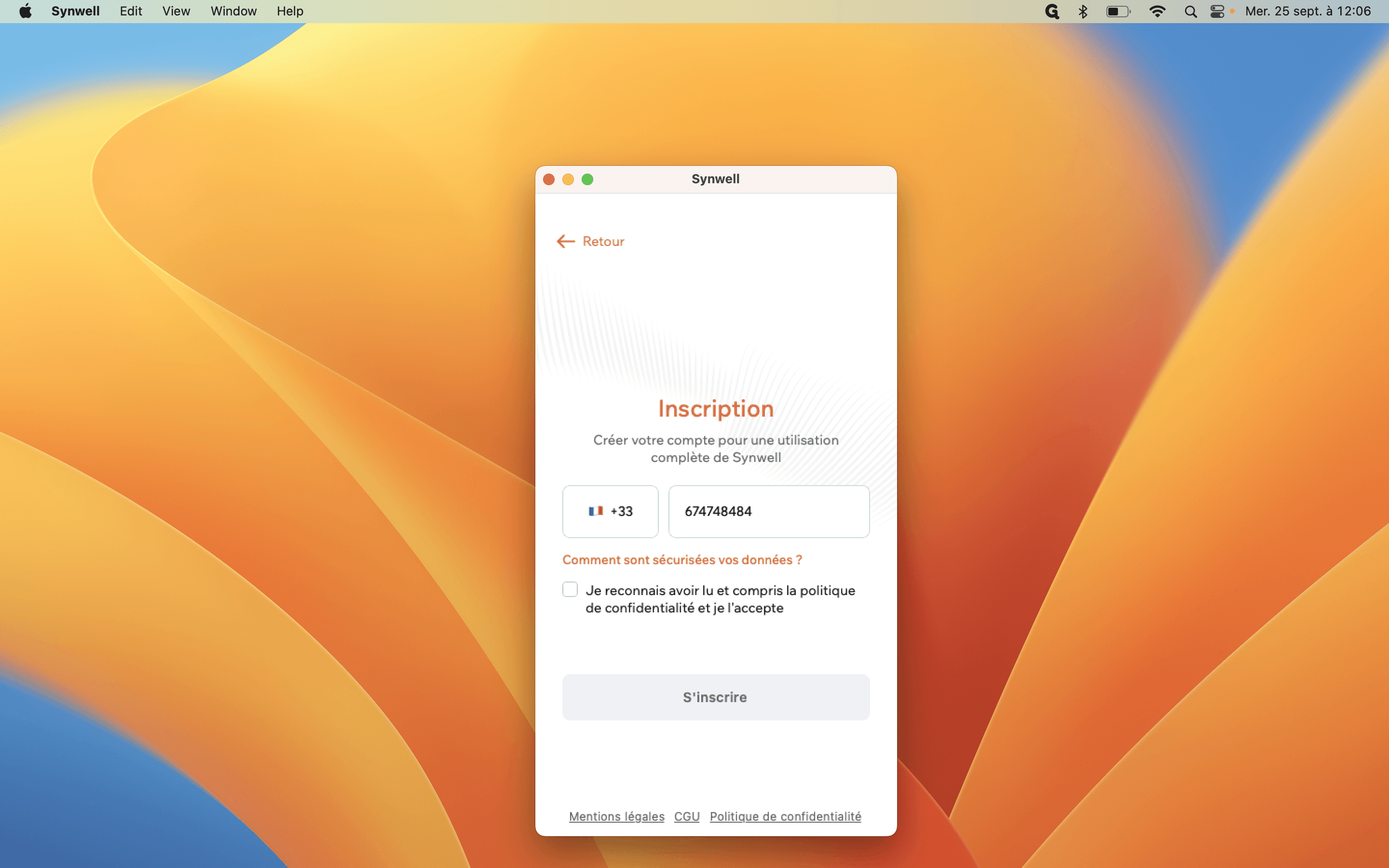 Step #7: Cliquez sur la case