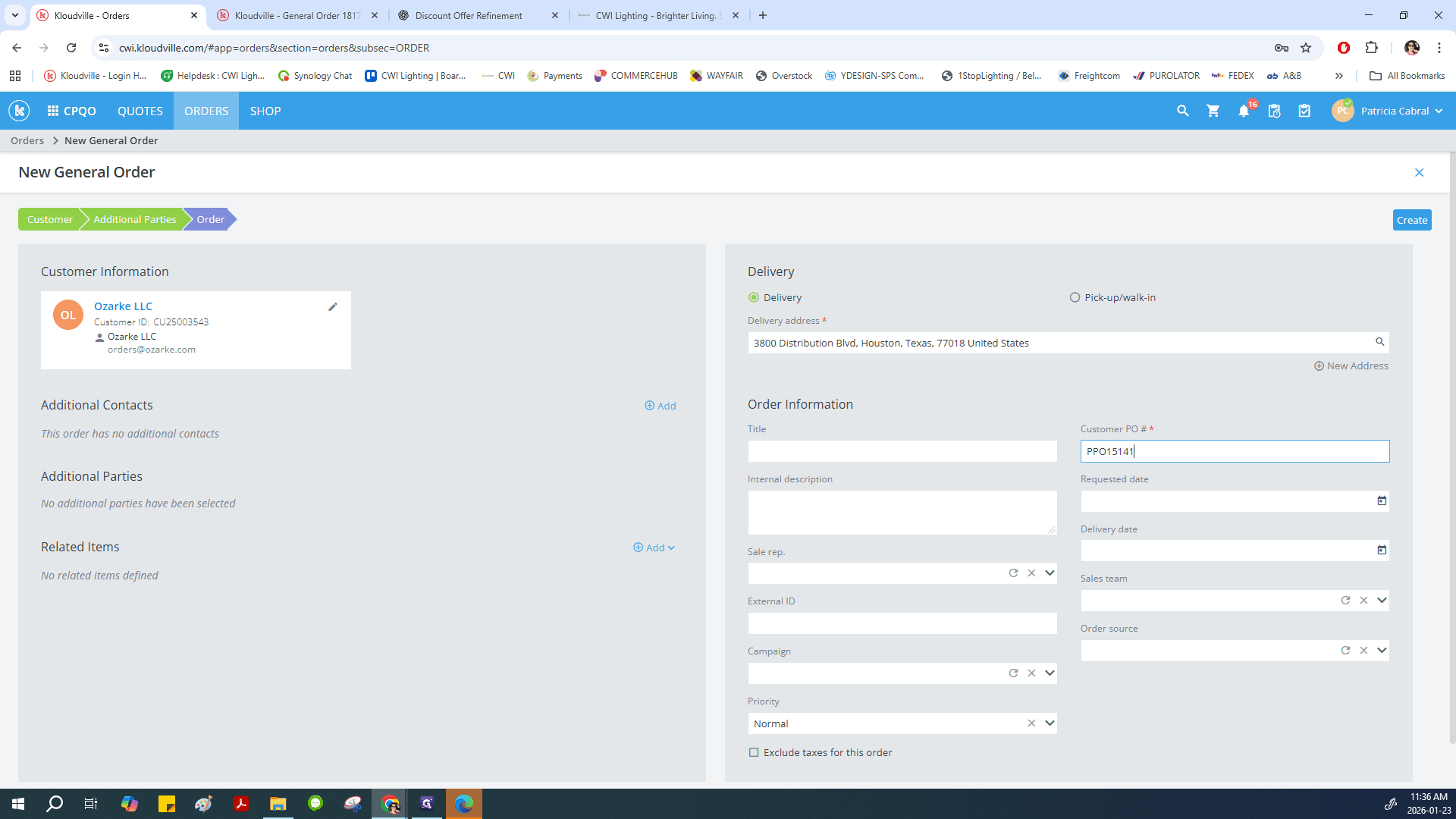 Step #14: Click on "Create"