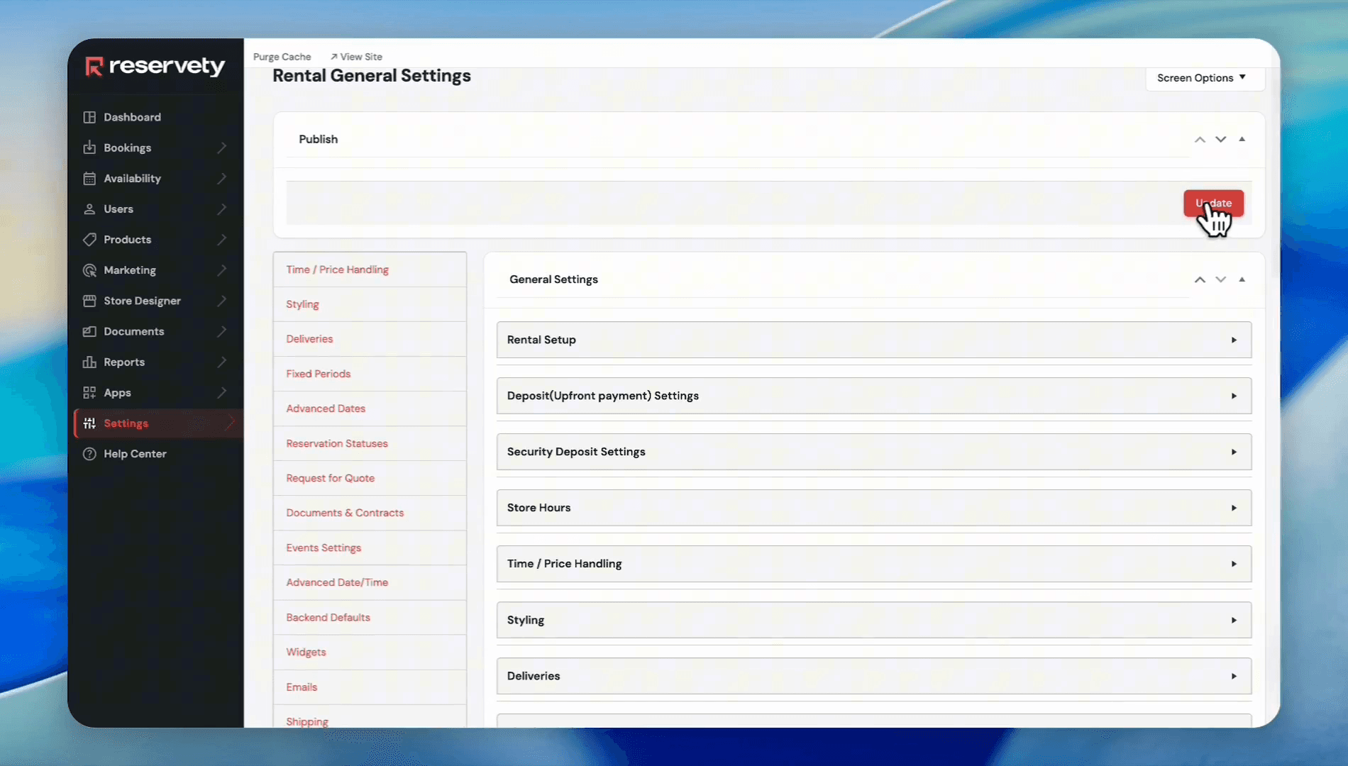 Step #9: Scroll up and click Update