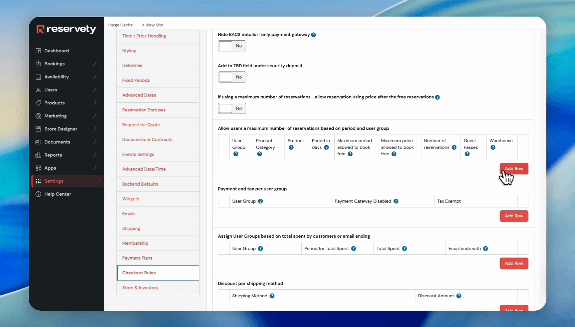 Step #29: Click Add Row
