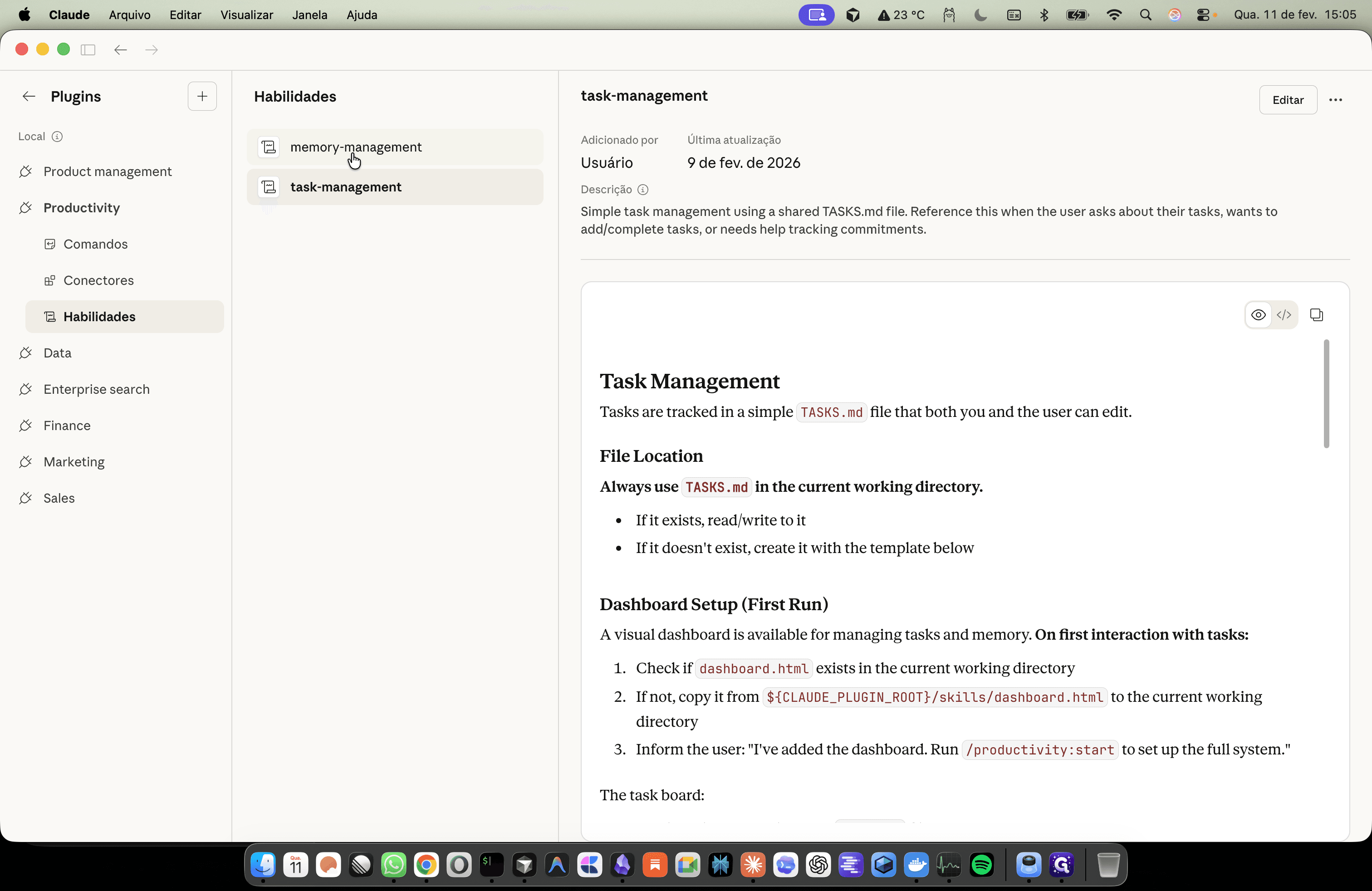 Step #39: Cliquem em "memory - management"