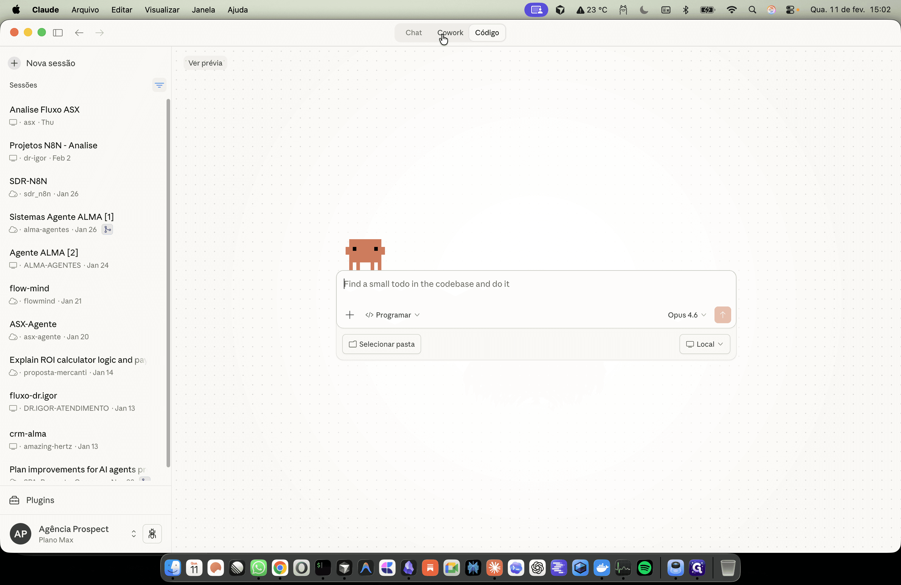 Step #6: Cliquem em "Cowork"