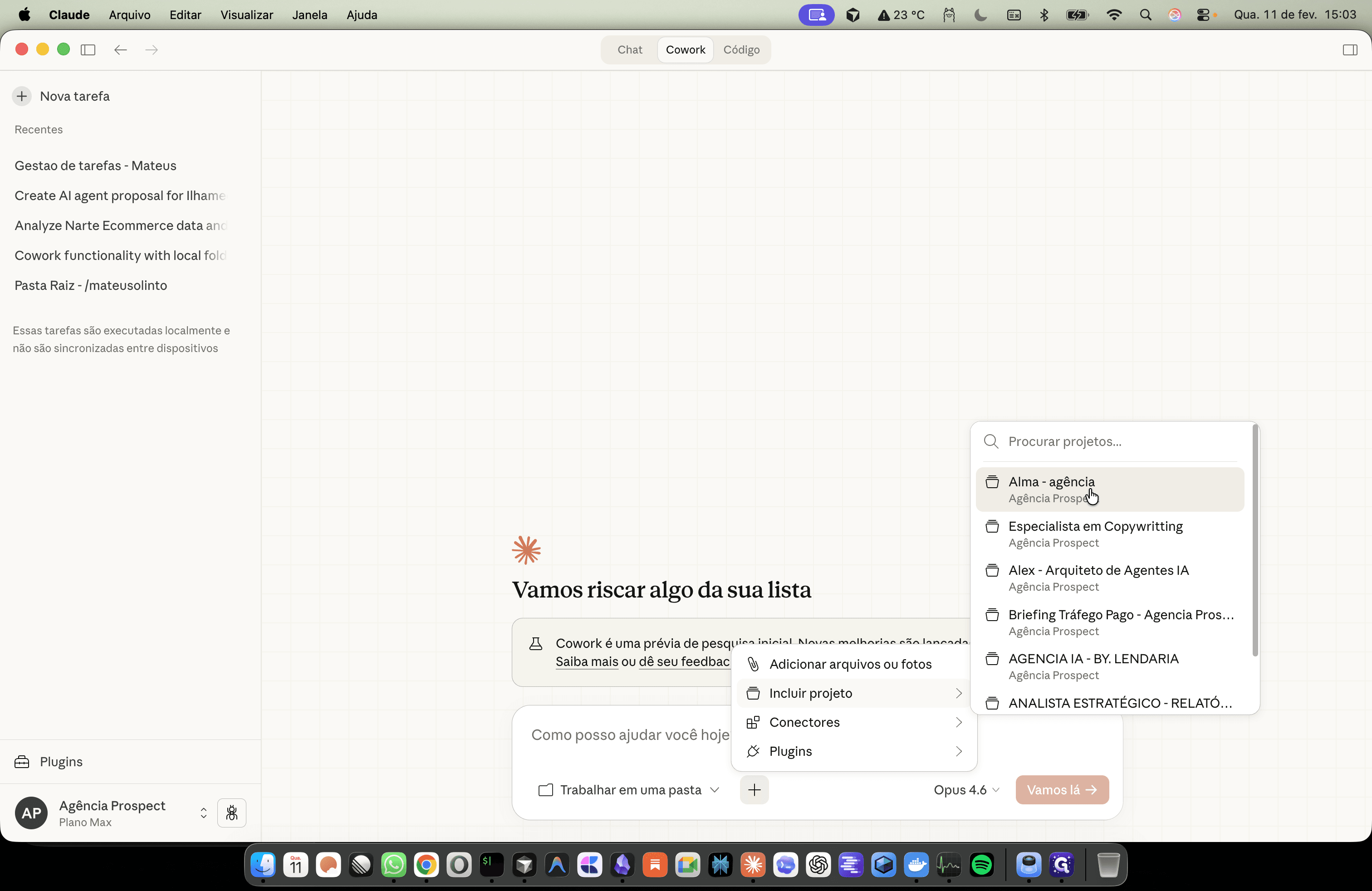 Step #15: Cliquem em "agência"