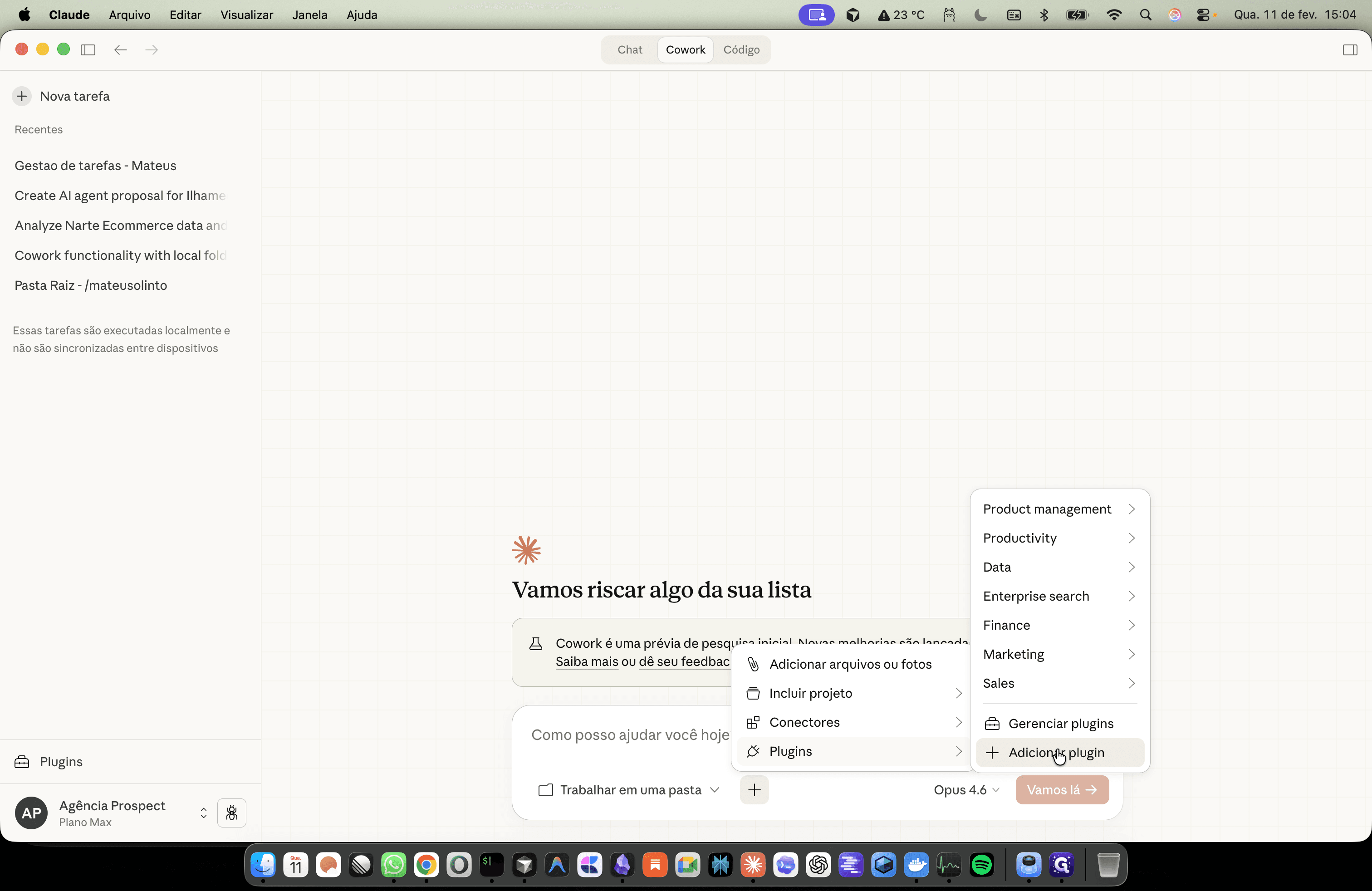 Step #20: Cliquem em "+ Adicion + plugin"