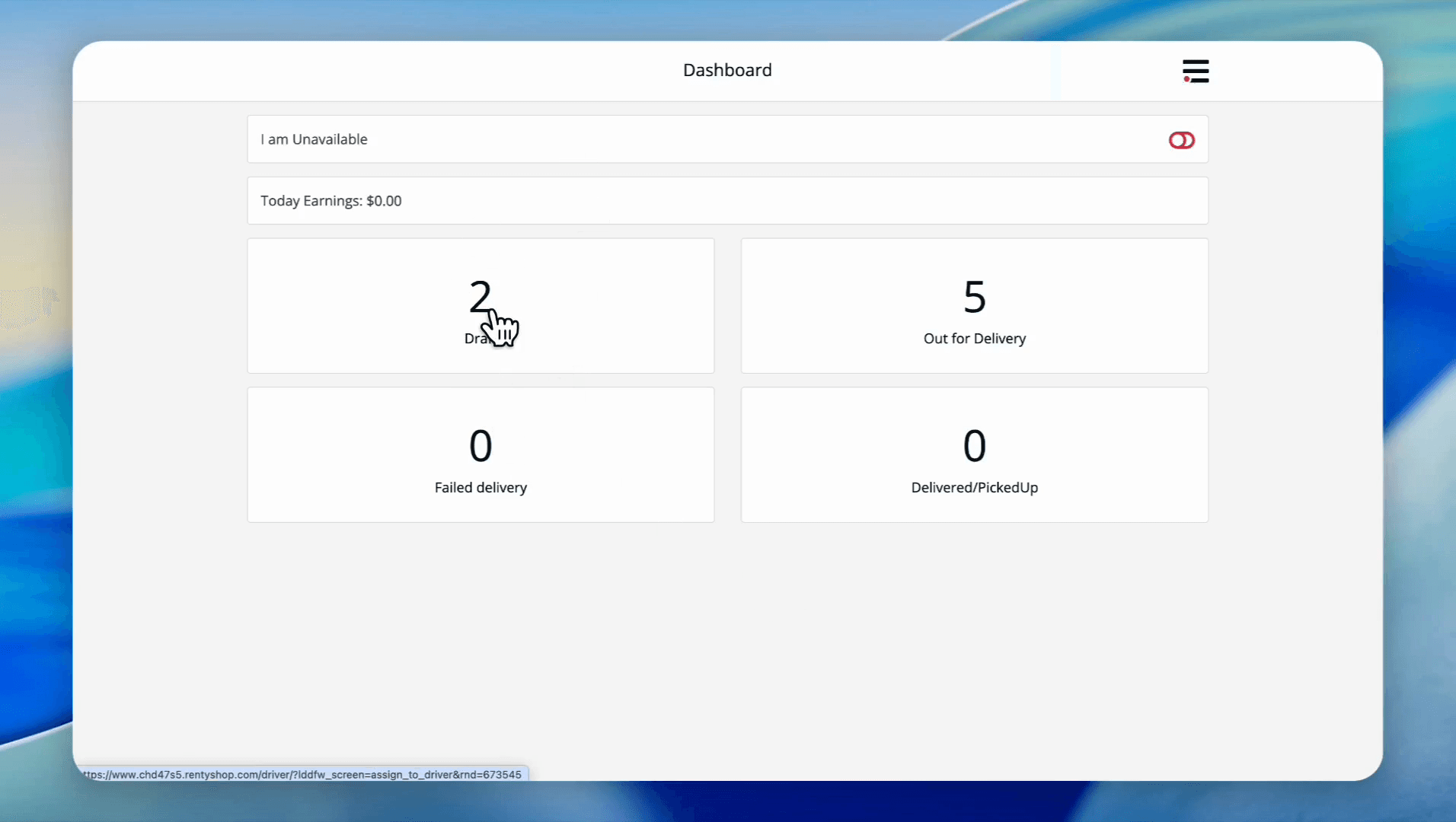 Step #22: Click the Draft orders card to view your assignments.