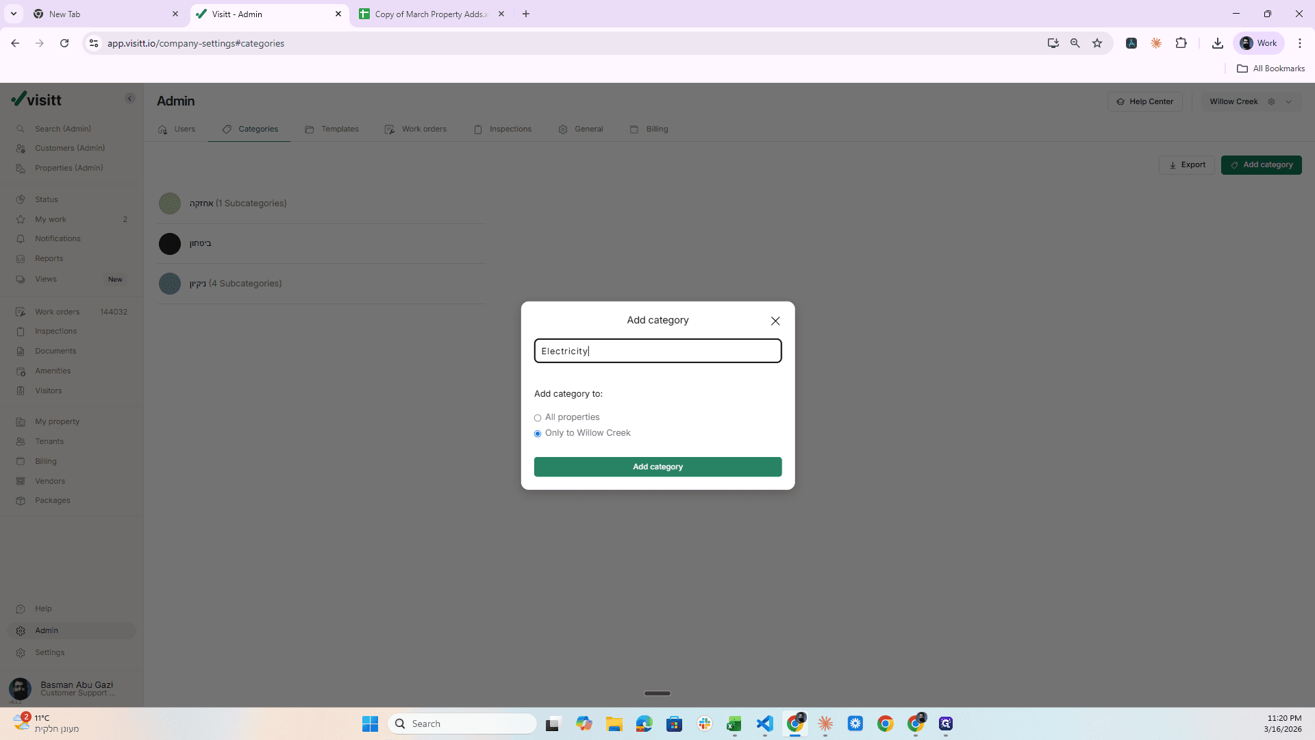 Step #32: Click on "Add category"