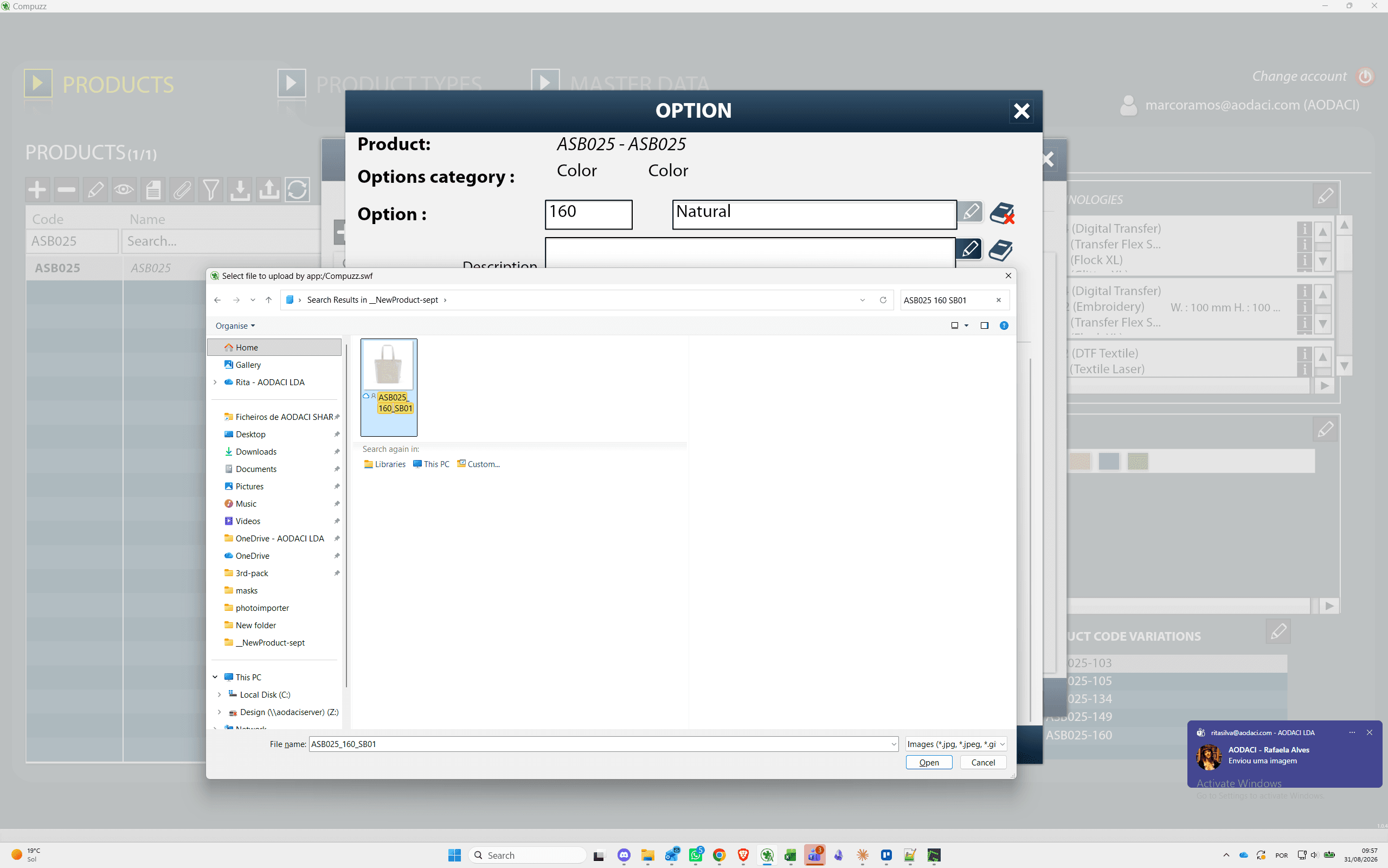 Step #24: Double-click on ASB025_160_SB01.