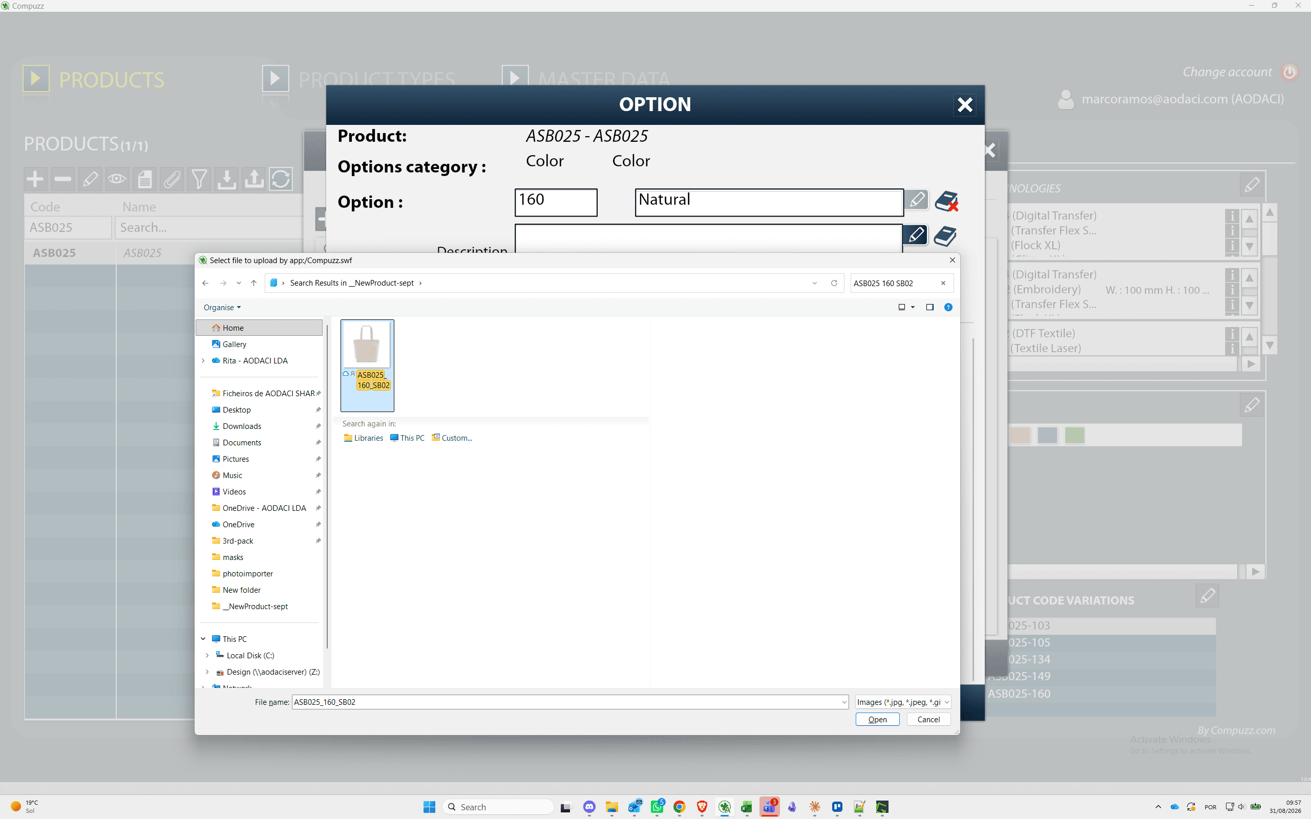 Step #27: Double-click on ASB025_160_SB02.
