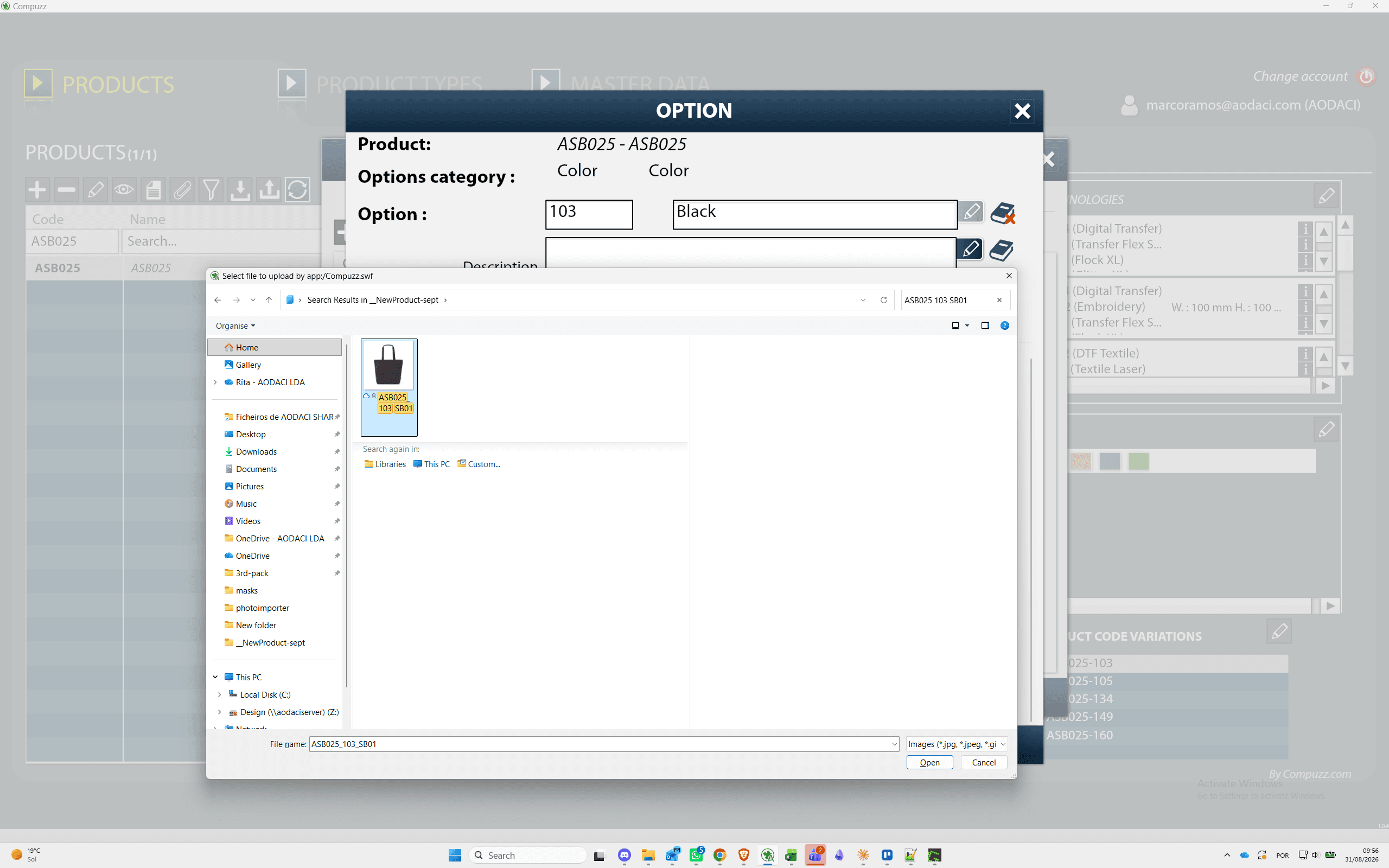 Step #15: Double-click on ASB025_103_SB01.