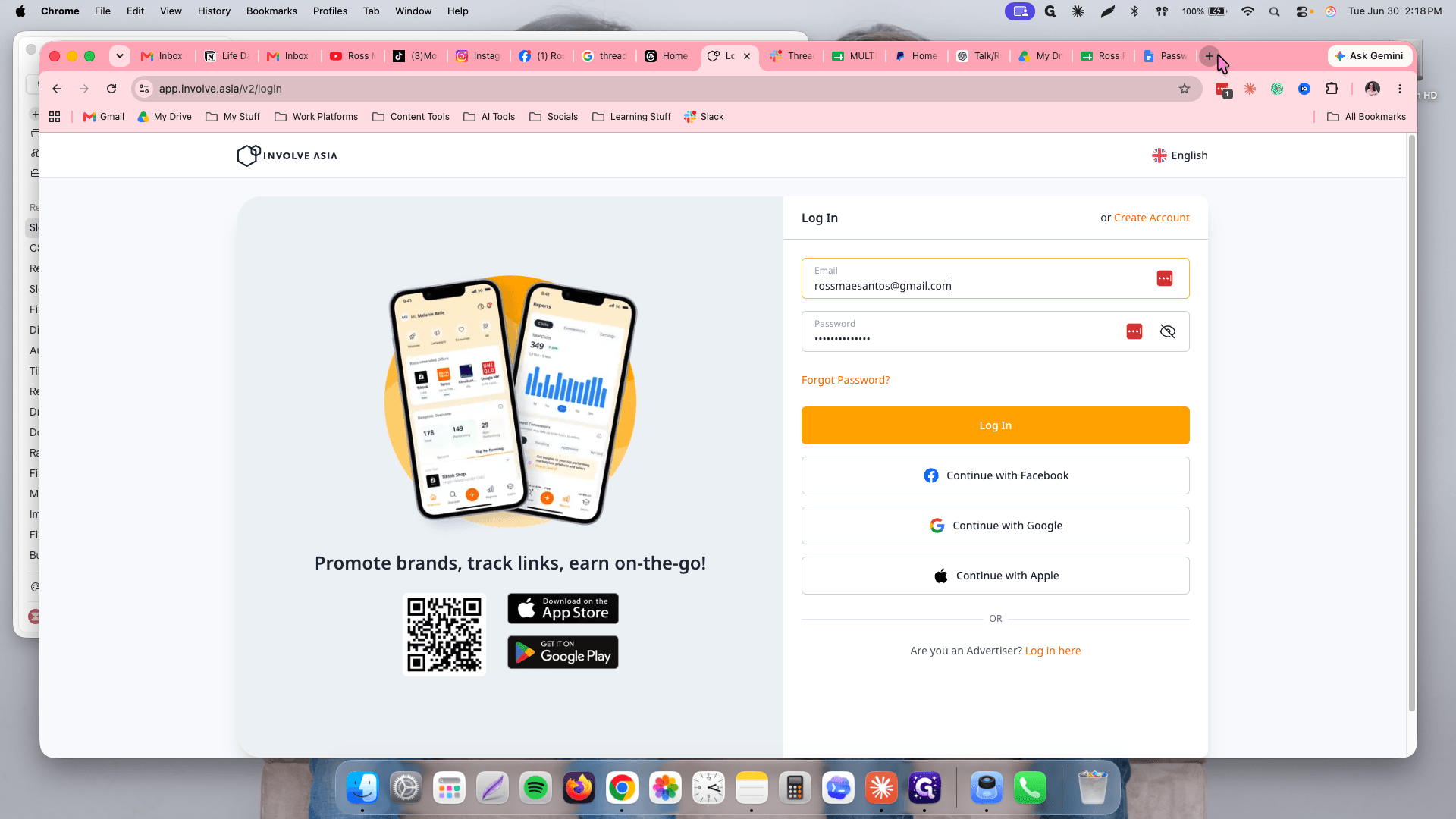 Step #4: Click the + button in your browser to open a new tab.