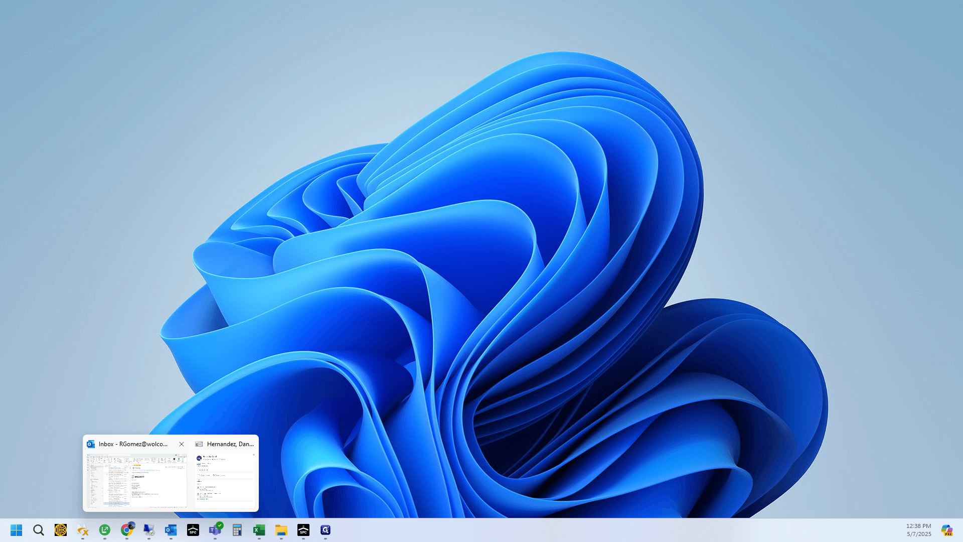 Step #10: Open Outlook and use the search bar.