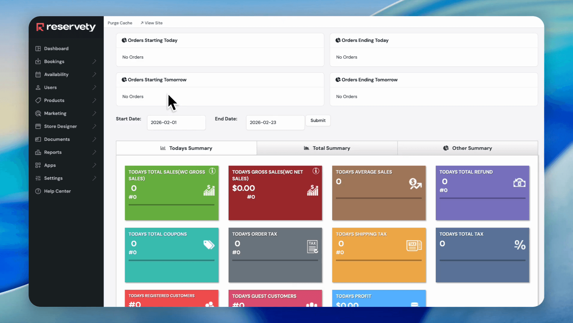 Step #1: Click on Products in the left sidebar.