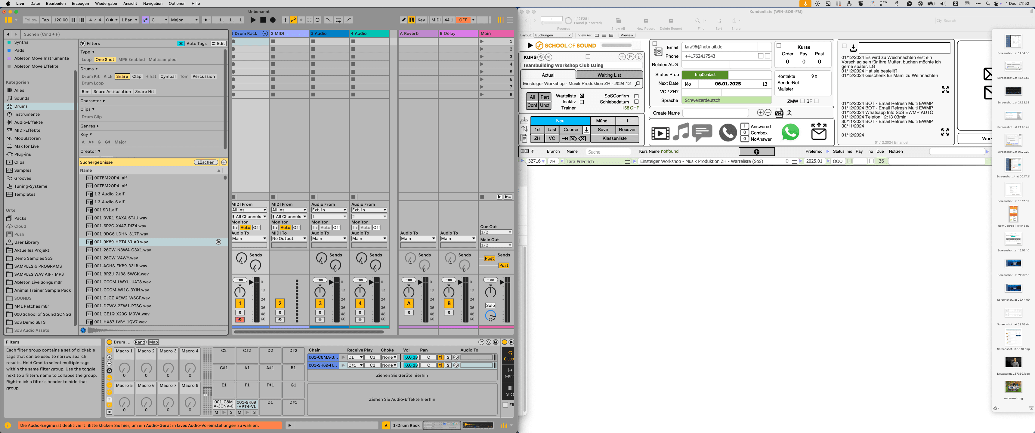 Step #21: Klicken Sie auf "Kick Snare"