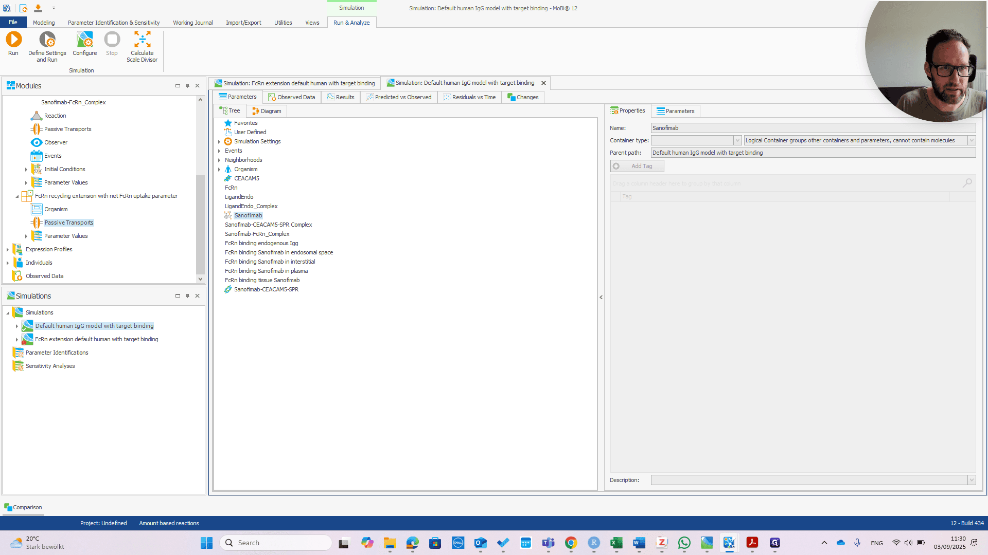 Step #61: Click on "Parameters"